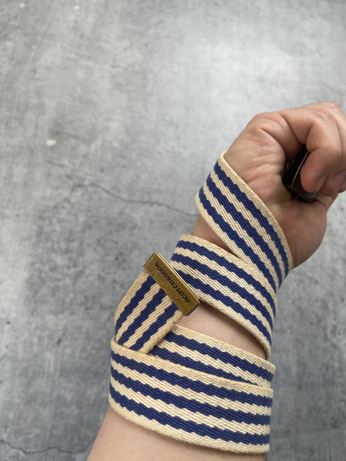 Scotch & Soda × Vintage SCOTCH&SODA AMSTERDAM COUTURE very rare belt Size ONE SIZE - 2 Thumbnail