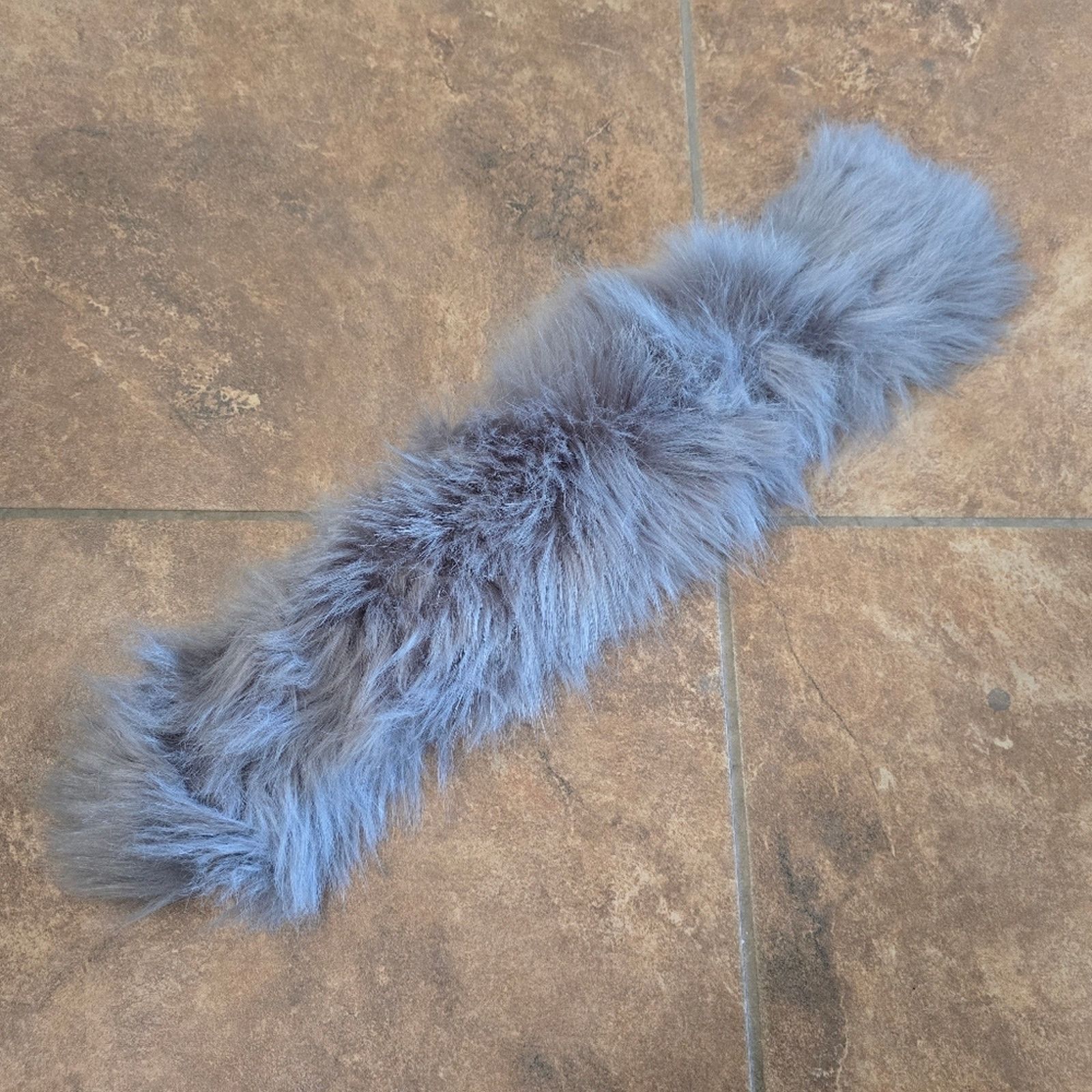 Other Grey Faux Fur Collar Attachment Size ONE SIZE - 2 Thumbnail