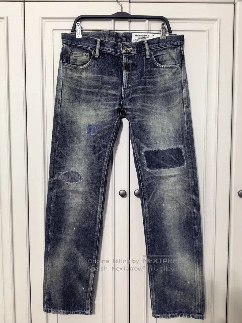 Neighborhood Neighborhood size L Quiet Bull King Denim Jeans Size US 27 - 1 Thumbnail