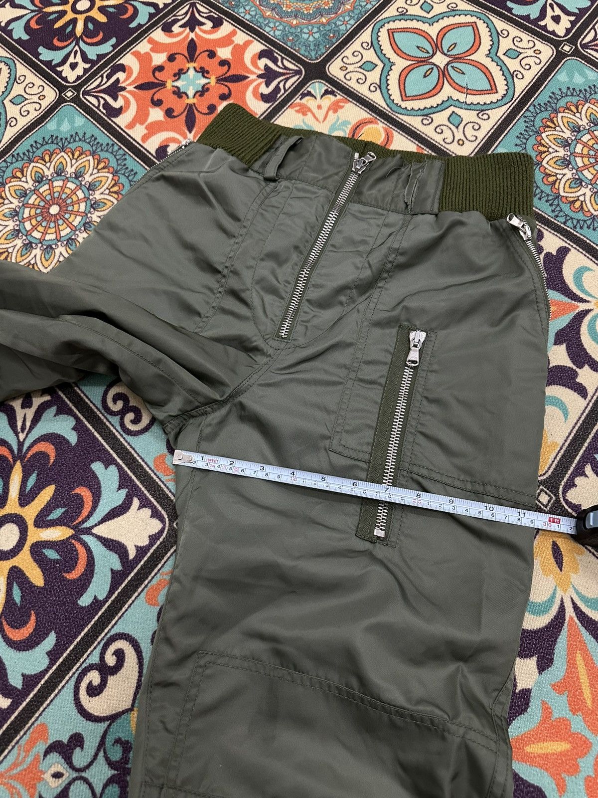 3.1 Phillip Lim 3.1 Phillip Lim Flight Cargo Bomber Zipper Pant Size US 32 / EU 48 - 9 Thumbnail