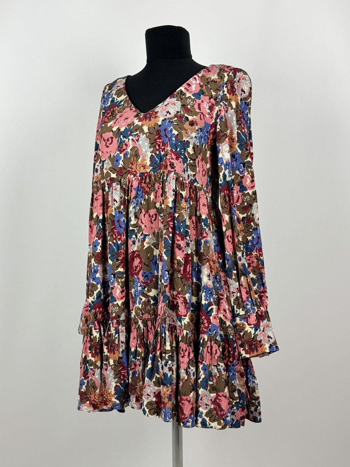 Sezane Sezane Aurena Floral Midi Dress Size XS / US 0-2 / IT 36-38 - 1 Thumbnail
