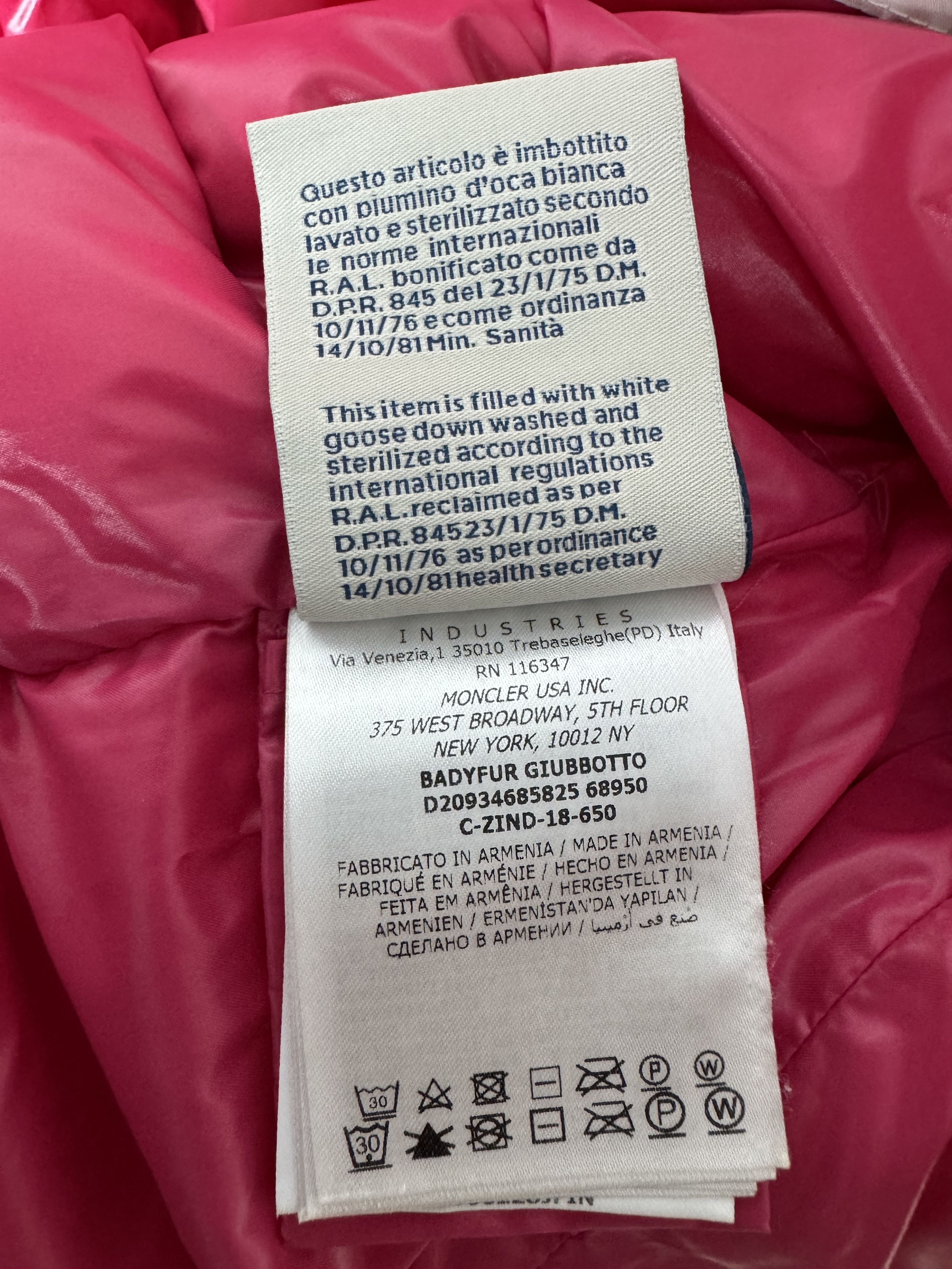 Moncler Moncler Badyfur Jacket Size XS / US 0-2 / IT 36-38 - 8 Thumbnail