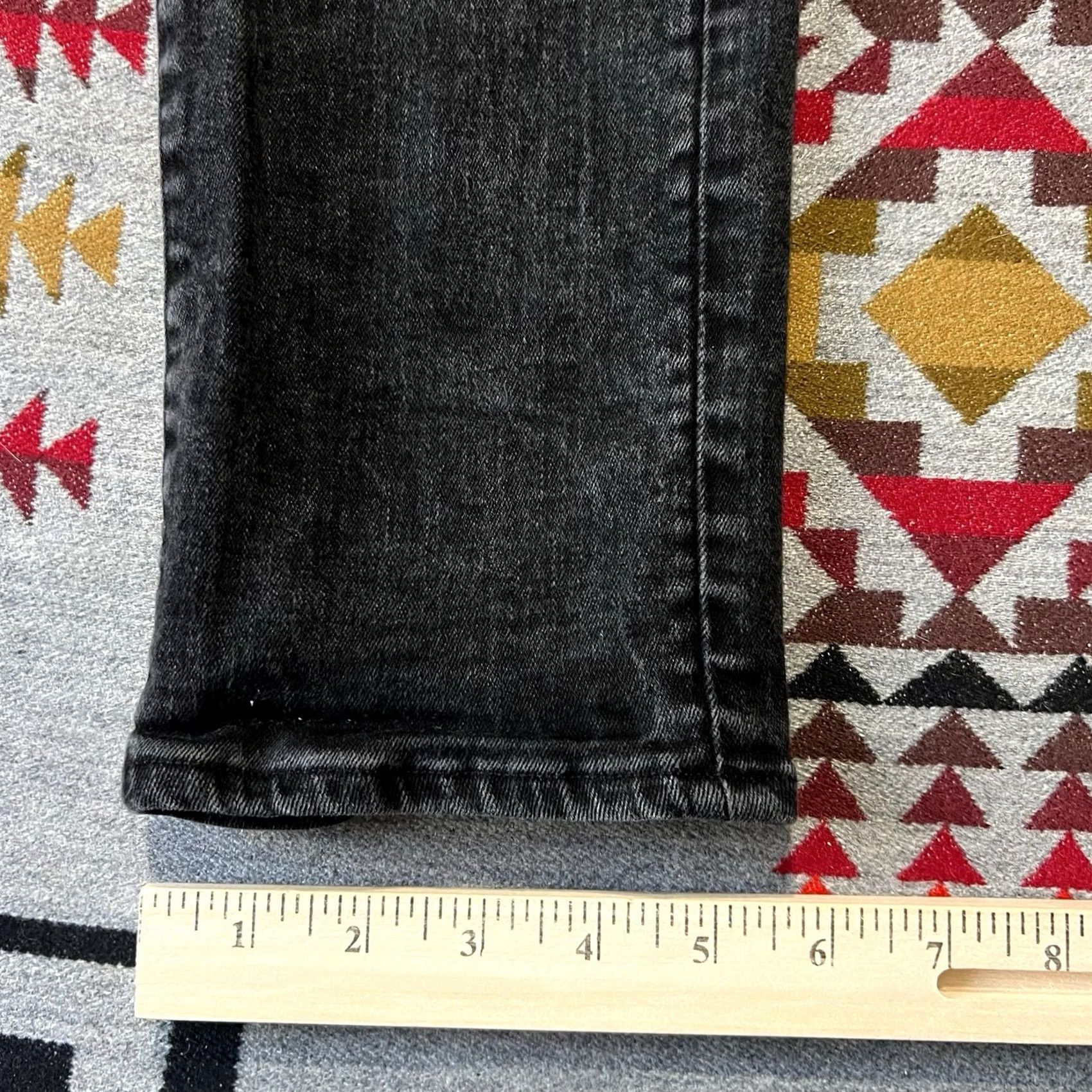 G-Star G Star Raw Jeans Mens 36x32 Black 3301 Slim Stretch Button Fly Denim D3 Size US 36 / EU 52 - 6 Thumbnail