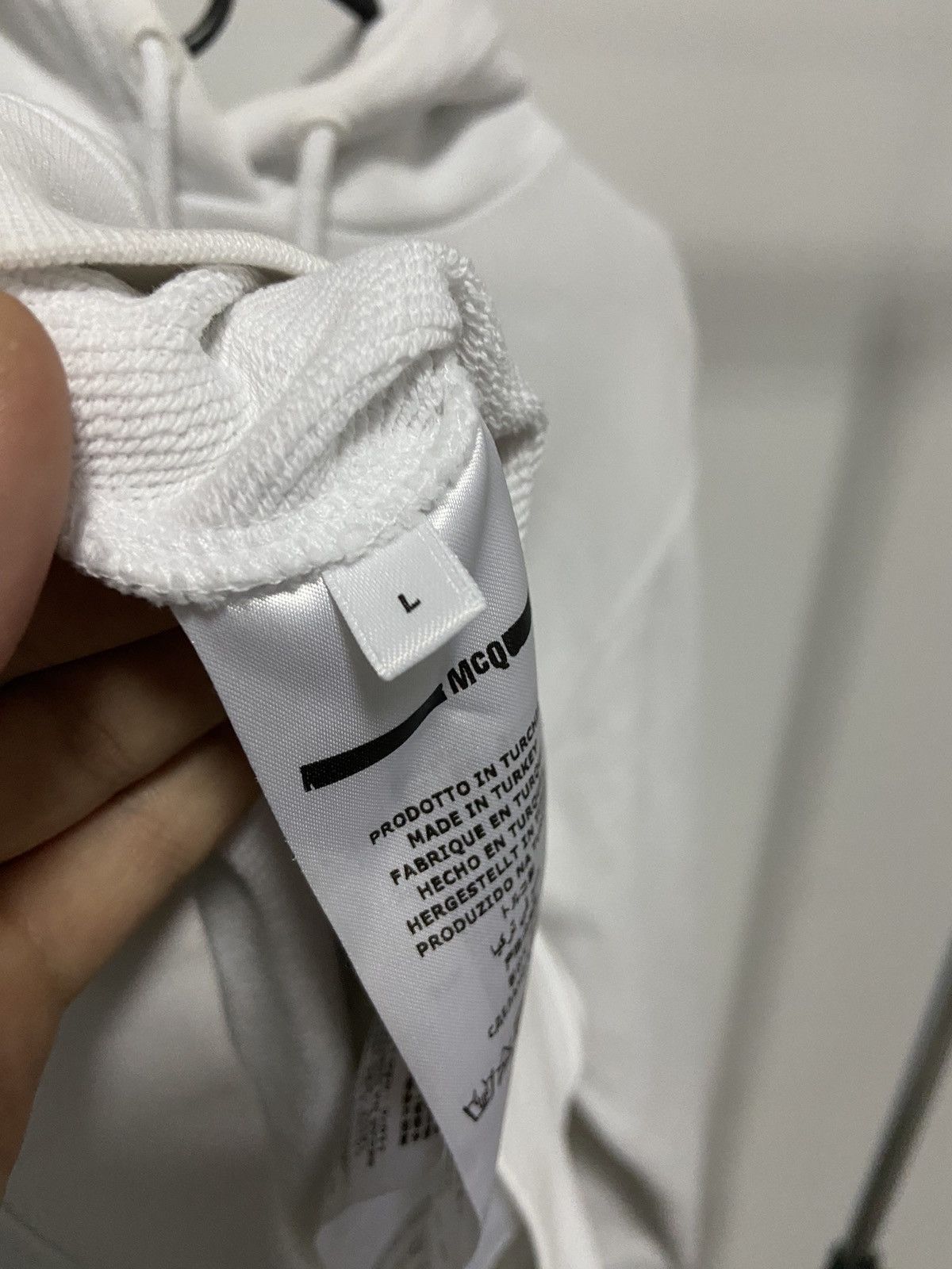 Alexander McQueen × Vintage Alexander McQueen Vintage Hoodie Big Logo MCQ Luxury Size US L / EU 52-54 / 3 - 6 Thumbnail