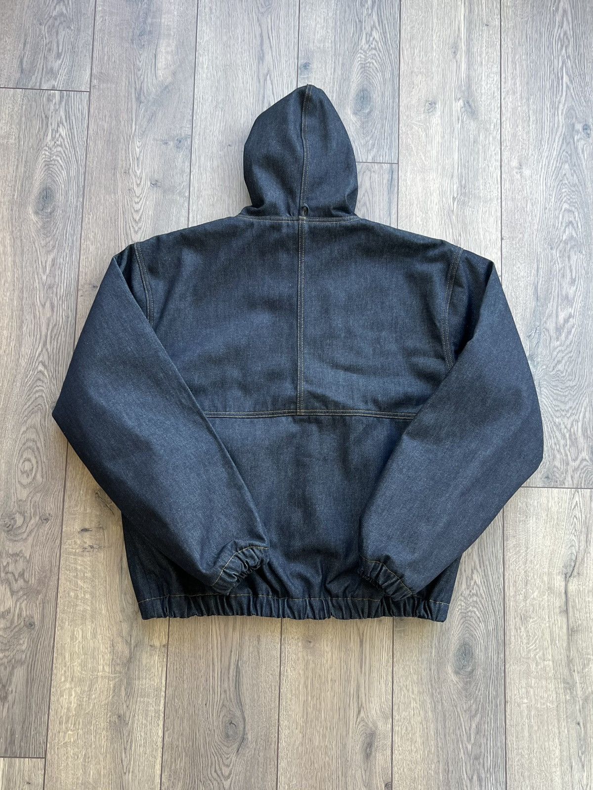 Stussy Stussy Raw Denim Insulated Work Jacket XL Size US XL / EU 56 / 4 - 6 Thumbnail