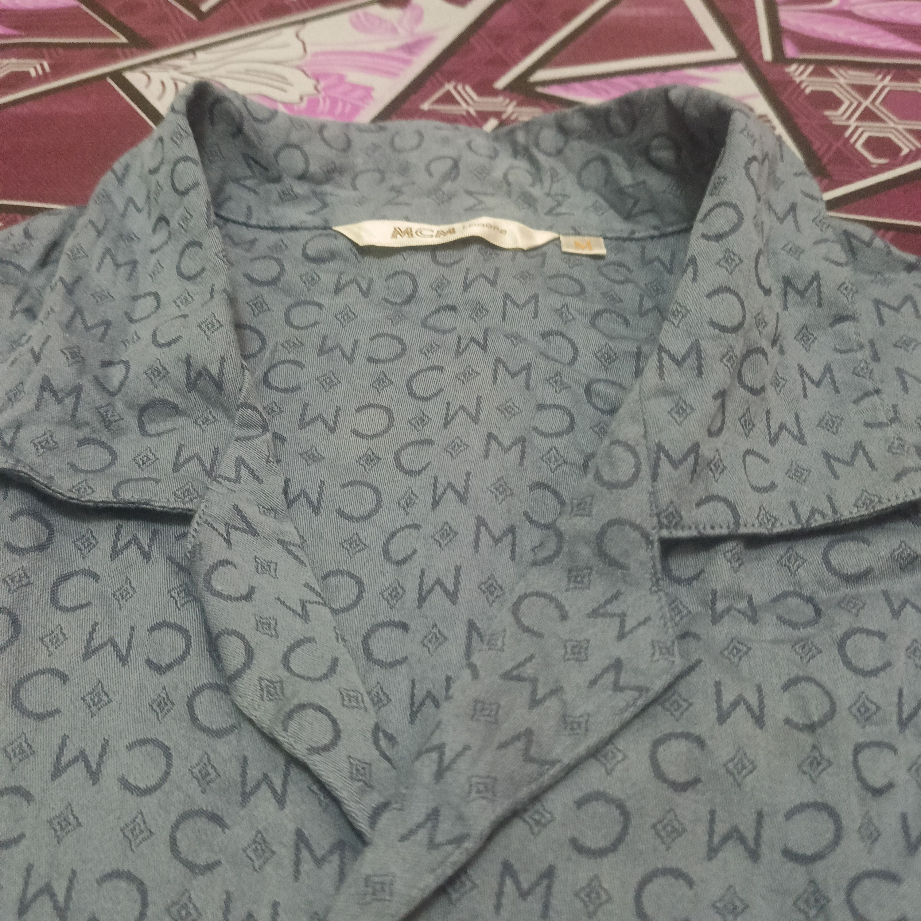 MCM Vtg MCM Legere Pajamas Monogram Size US M / EU 48-50 / 2 - 4 Thumbnail