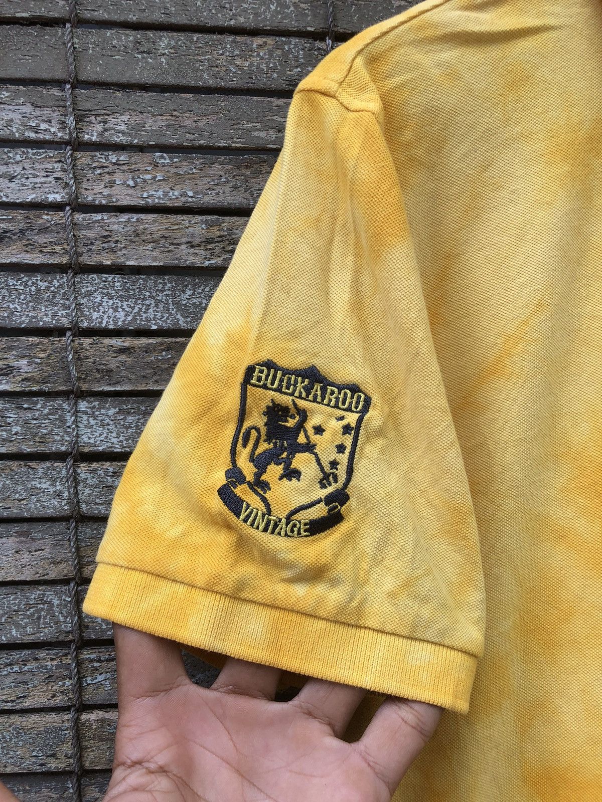 Japanese Brand × Polo Ralph Lauren × Vintage Vintage Japanese Brands Tye Dye Buckaroo Polo Tee Size US L / EU 52-54 / 3 - 8 Thumbnail
