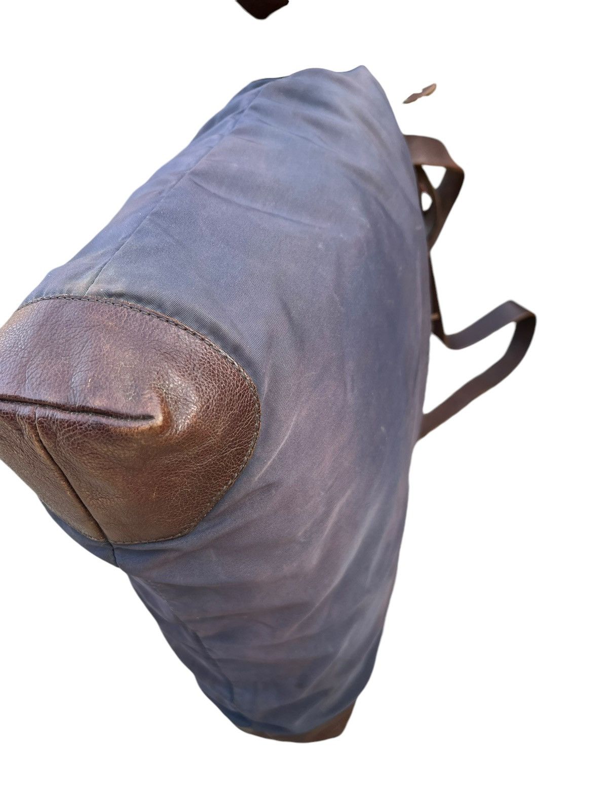 Il Bisonte Vintage IL BISONTE Sun Faded Nylon Leather 2 Way Bag Size ONE SIZE - 16 Thumbnail