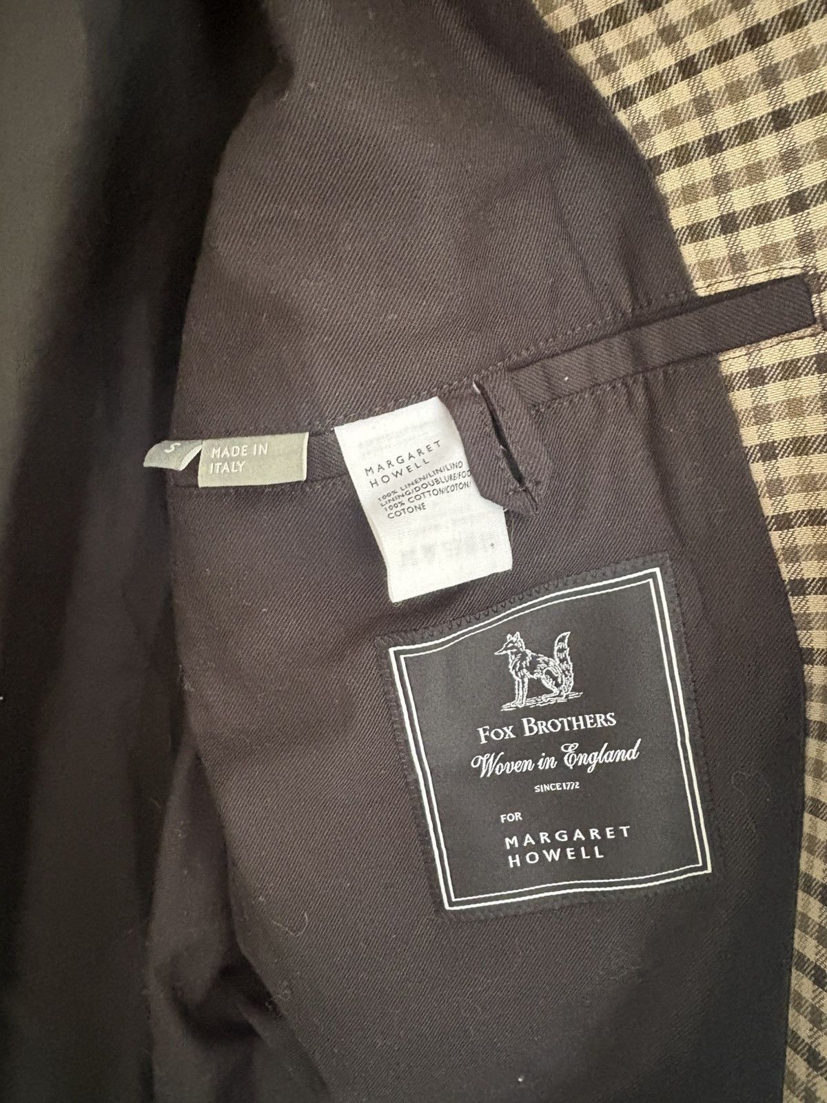 Margaret Howell Margaret Howell Fox Brothers Linen Jacket Size US S / EU 44-46 / 1 - 3 Thumbnail