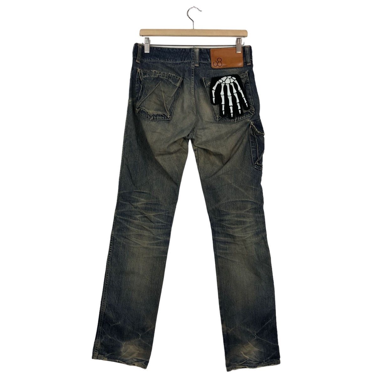 Japanese Brand 🔥90’s BUSH DENIM JEANS DISTRESSED DESIGN JOHNBULL JAPAN Size US 30 / EU 46 - 7 Thumbnail