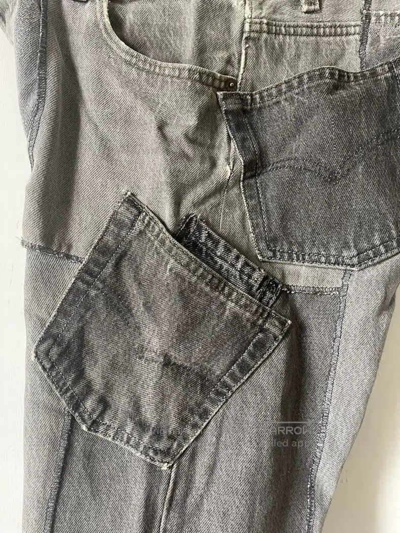 Takahiromiyashita The Soloist. Takahiromiyashita The Soloist. Black stitching jeans Size US 32 / EU 48 - 5 Thumbnail