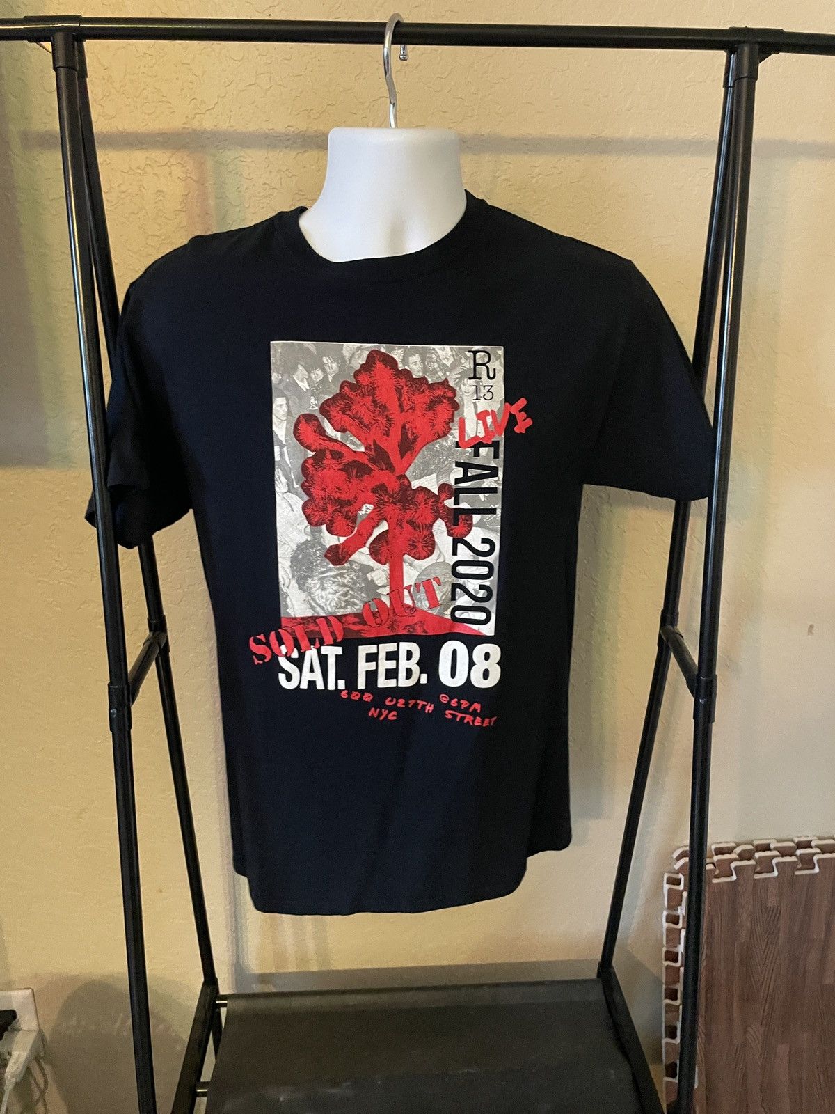 R13 Fall 2020 Fashion Show Live Tee Size US S / EU 44-46 / 1 - 2 Thumbnail
