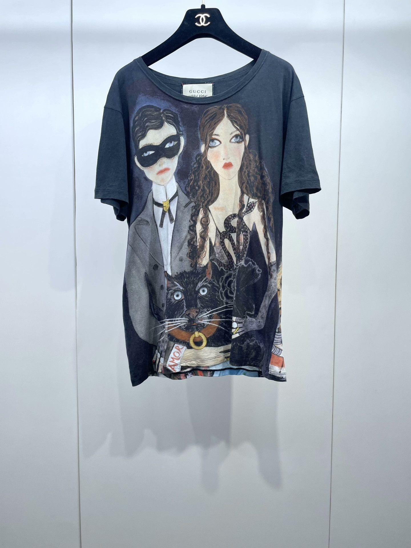 Gucci Gucci Character Painted Short Sleeve T-shirt Size XS / US 0-2 / IT 36-38 - 1 Thumbnail