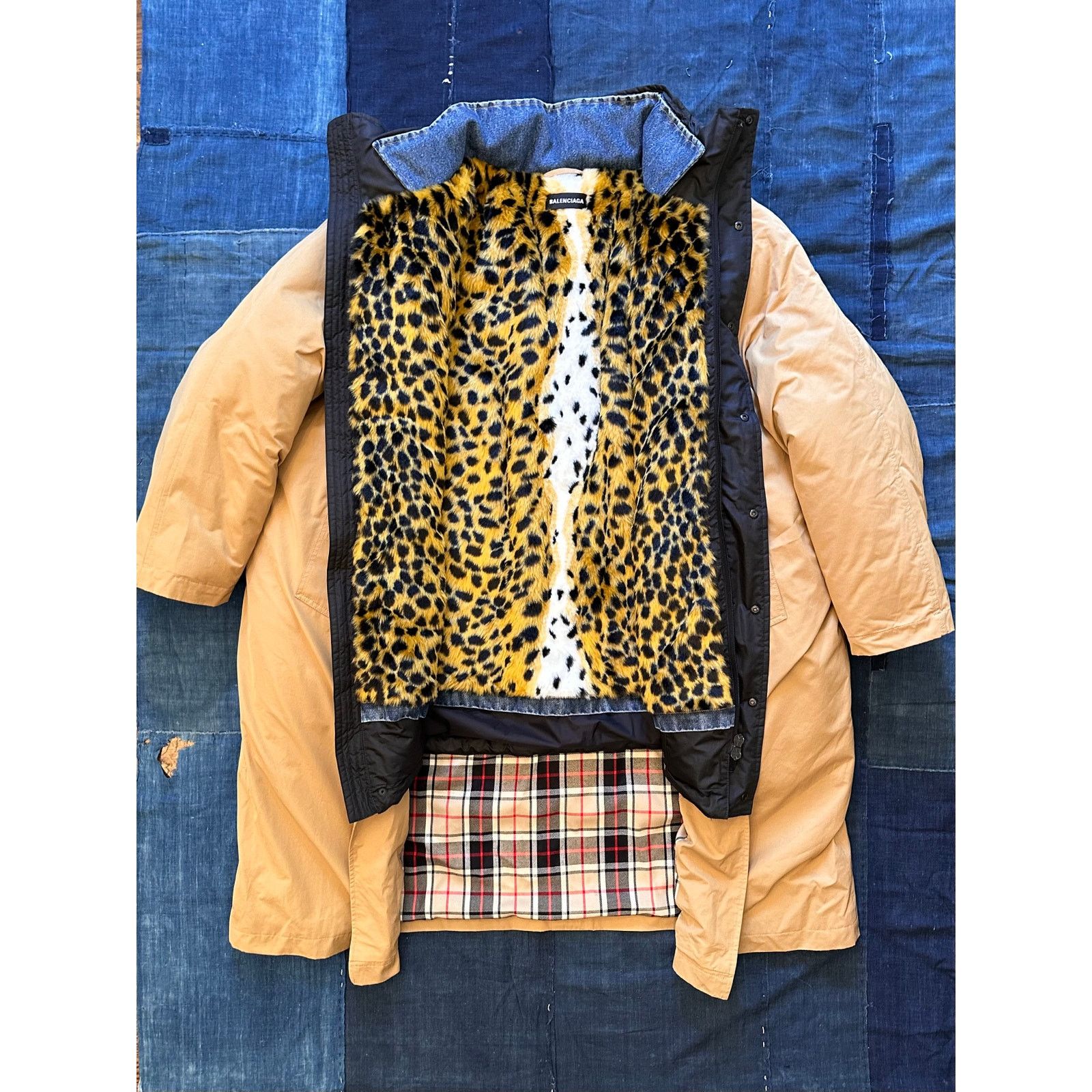 Balenciaga Balenciaga Layered Overcoat Jacket Size US XL / EU 56 / 4 - 1 Thumbnail