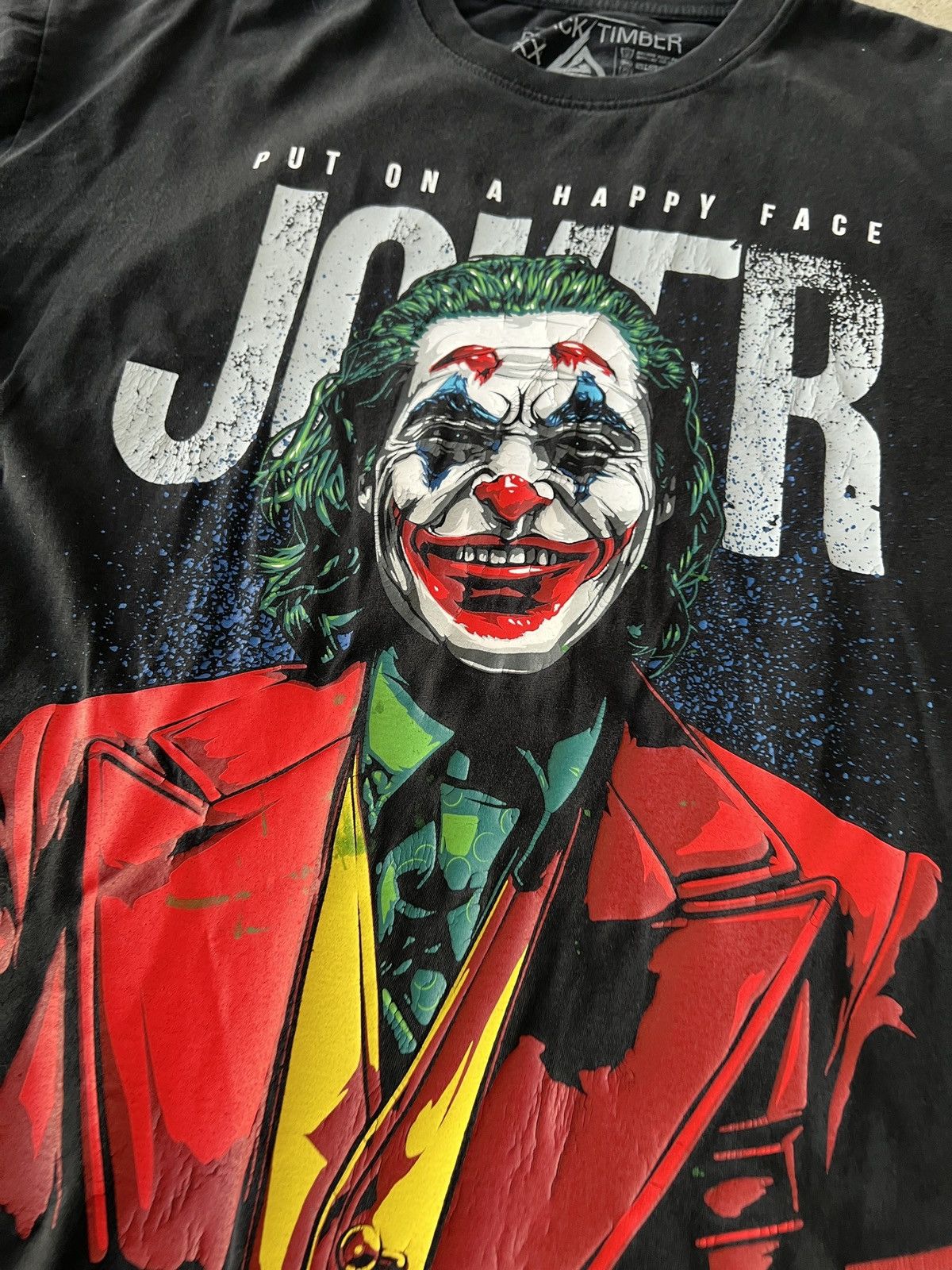 Other Joker Put On A Happy Face Tee Size US XL / EU 56 / 4 - 3 Thumbnail