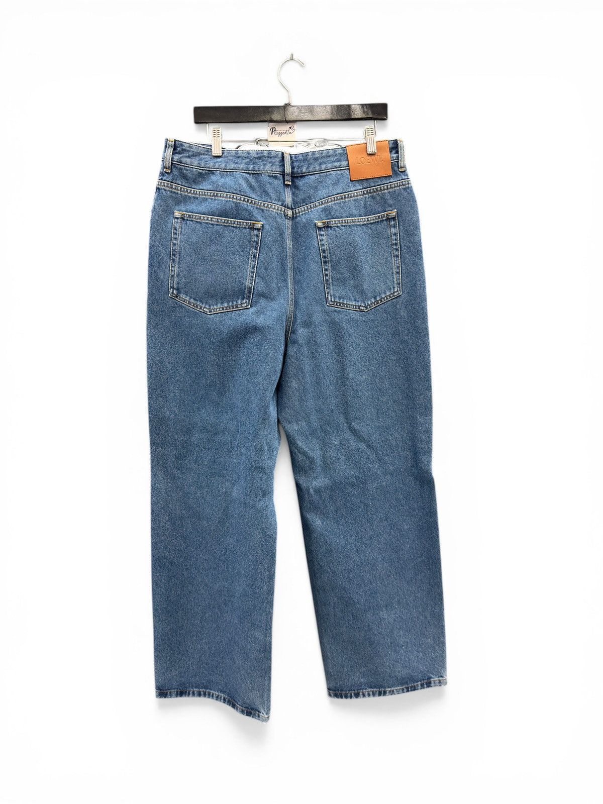 Loewe Loewe Blue Anagram Denim Jeans Size US 38 / EU 54 - 4 Thumbnail
