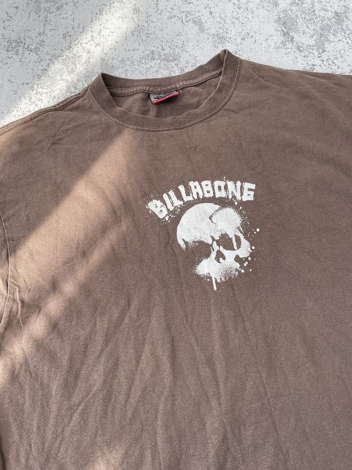 Billabong × Vintage Vintage Billabong Skull t-Shirt Size US M / EU 48-50 / 2 - 2 Thumbnail