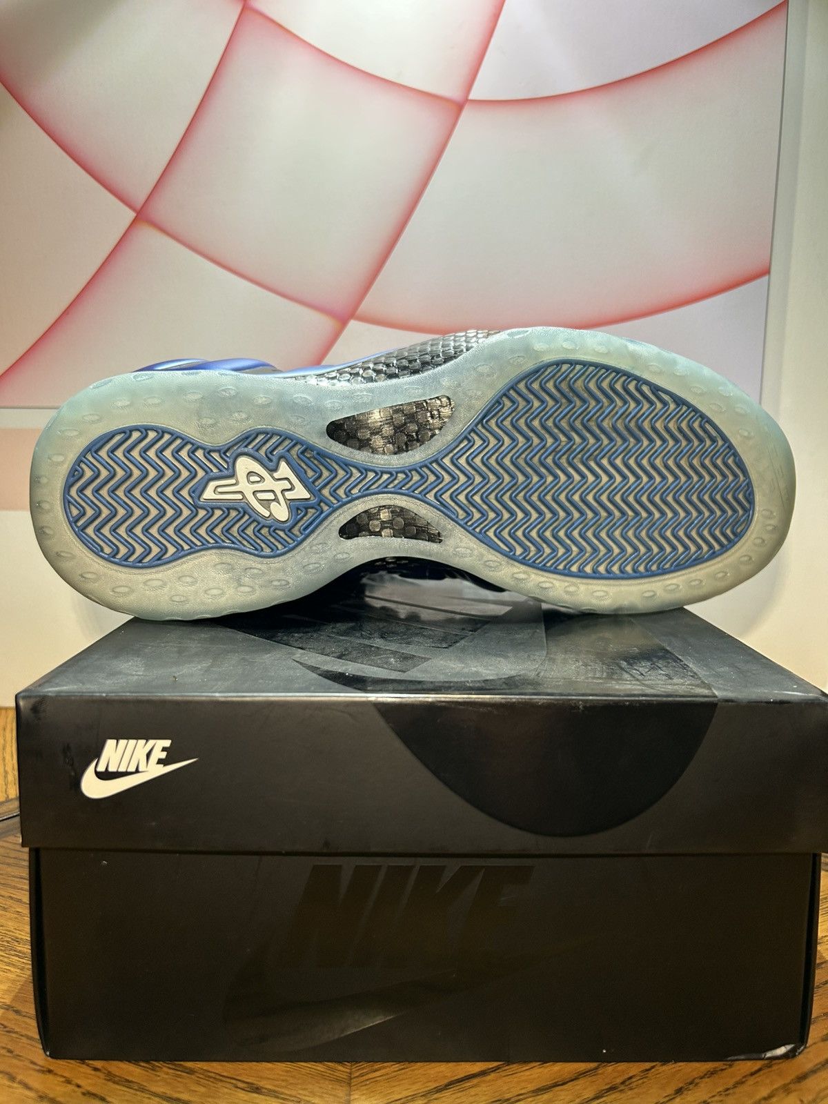 Nike Size 14 - Nike Foamposite One Sharpie Royal Blue 2015 NEW Size US 14 / EU 47 - 6 Thumbnail