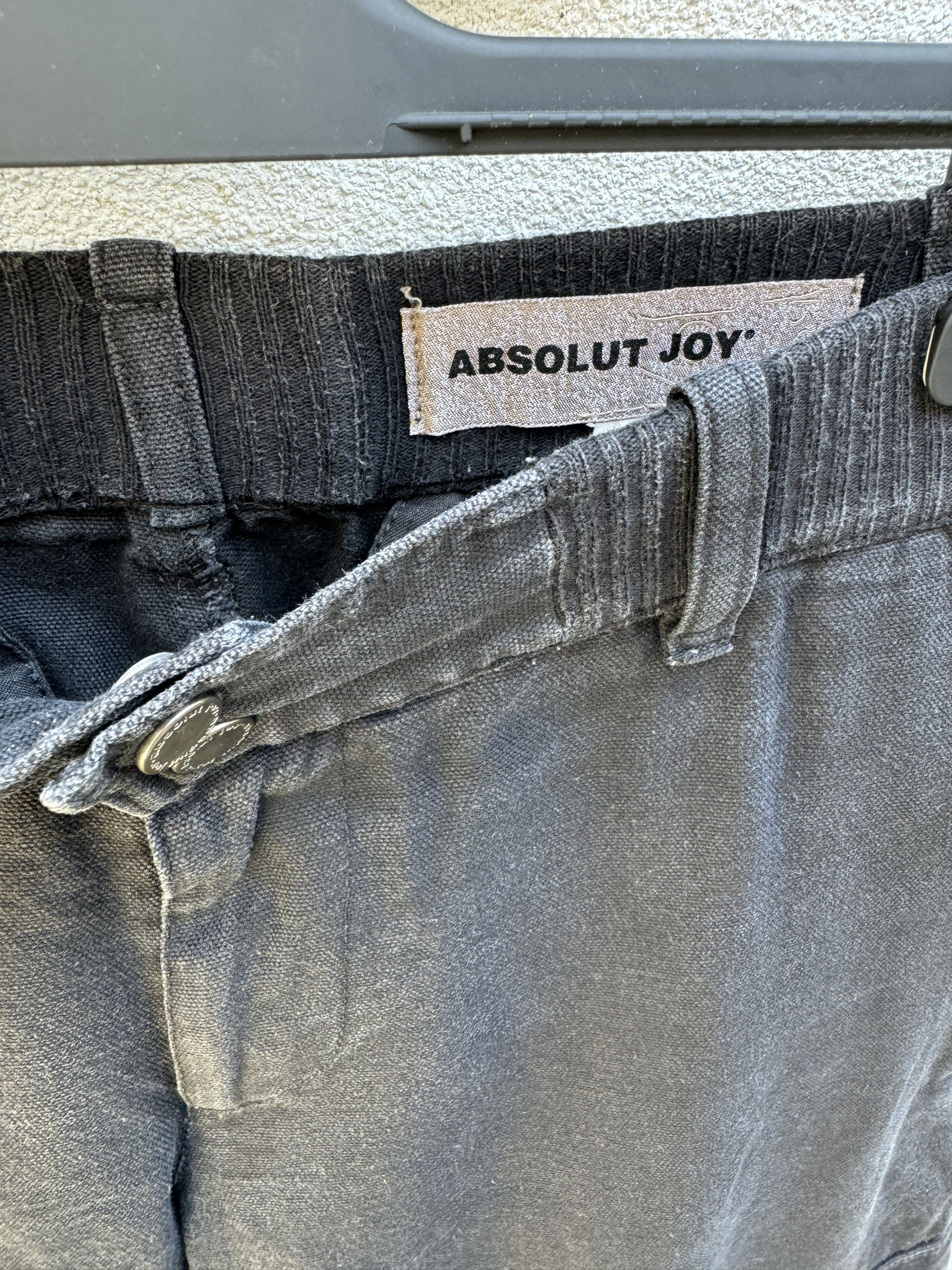 Absolut Joy Absolut Joy Vintage Black Cargo Pants Size M Size US 32 / EU 48 - 3 Thumbnail