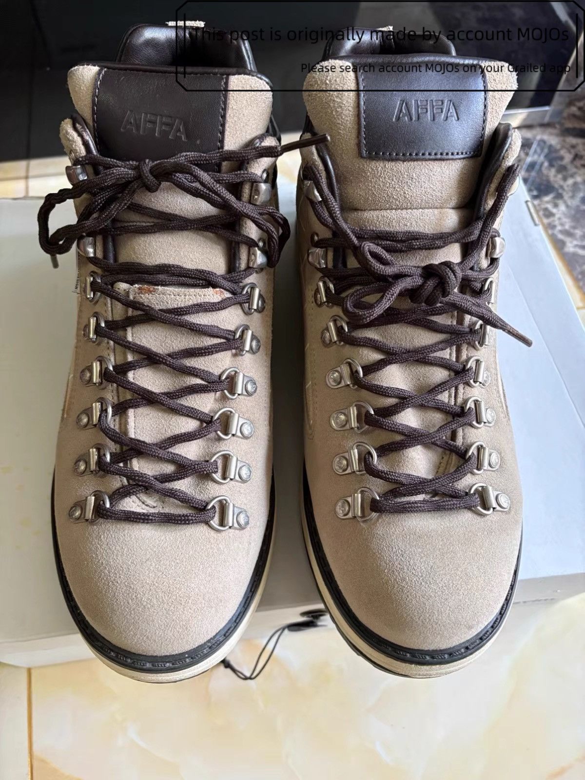Visvim Sz 9.5 Visvim Serra Boots x Fragment Square Pattern Boots Size US 9.5 / EU 42-43 - 2 Thumbnail