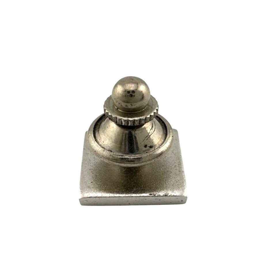 Other Men's Silver Tone Edged Square Shaped Pin / Tie Pin Size ONE SIZE - 4 Thumbnail