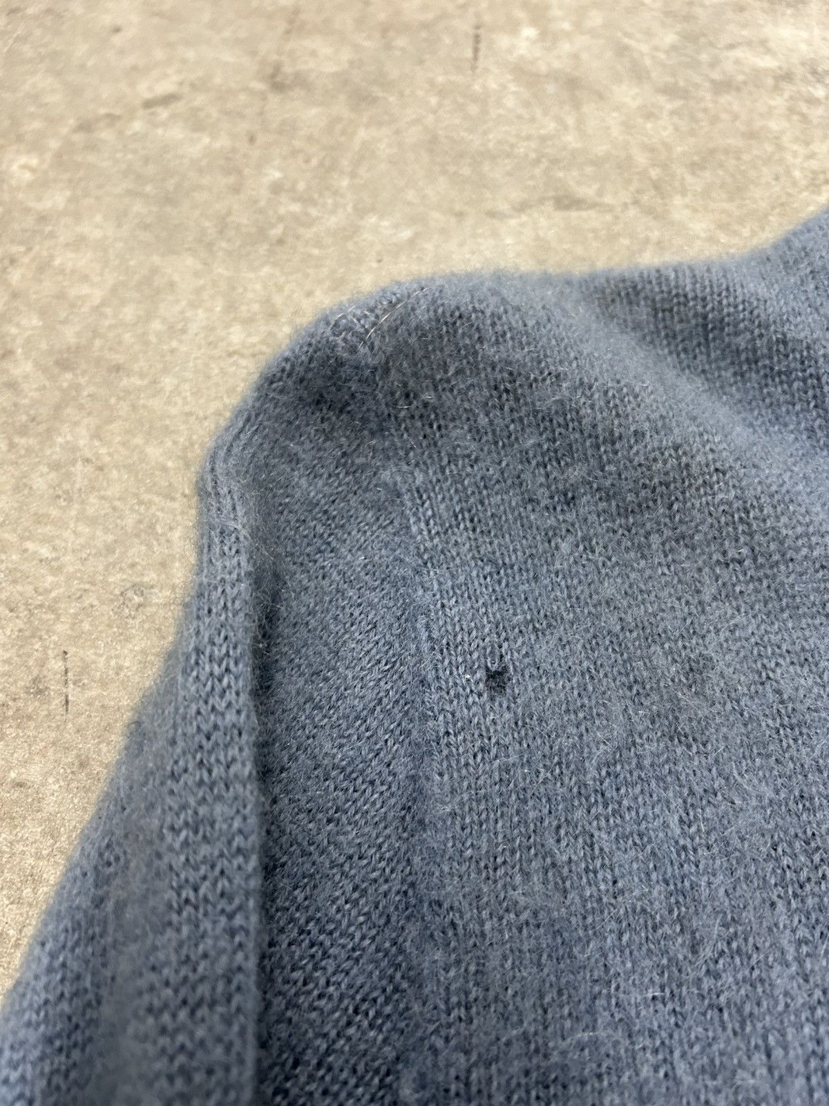 Vintage Vintage blue mohair cardigan Kurt cobain rare Size US M / EU 48-50 / 2 - 10 Thumbnail
