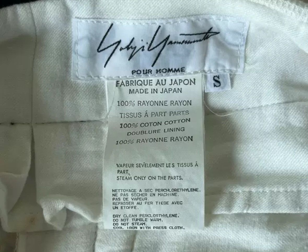Yohji Yamamoto Yohji Yamamoto 97ss velour paneled trousers 2412-Nextarrow Size US 32 / EU 48 - 5 Thumbnail