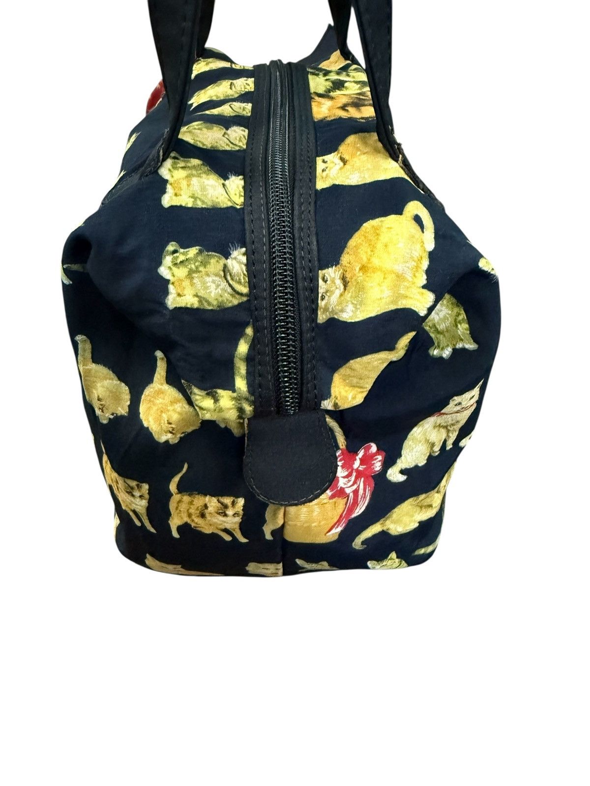 Versace Jeans Couture RARE VINTAGE VERSACE 90s REALIZZATO ALL ABOUT CATS HANDBAG Size ONE SIZE - 9 Thumbnail