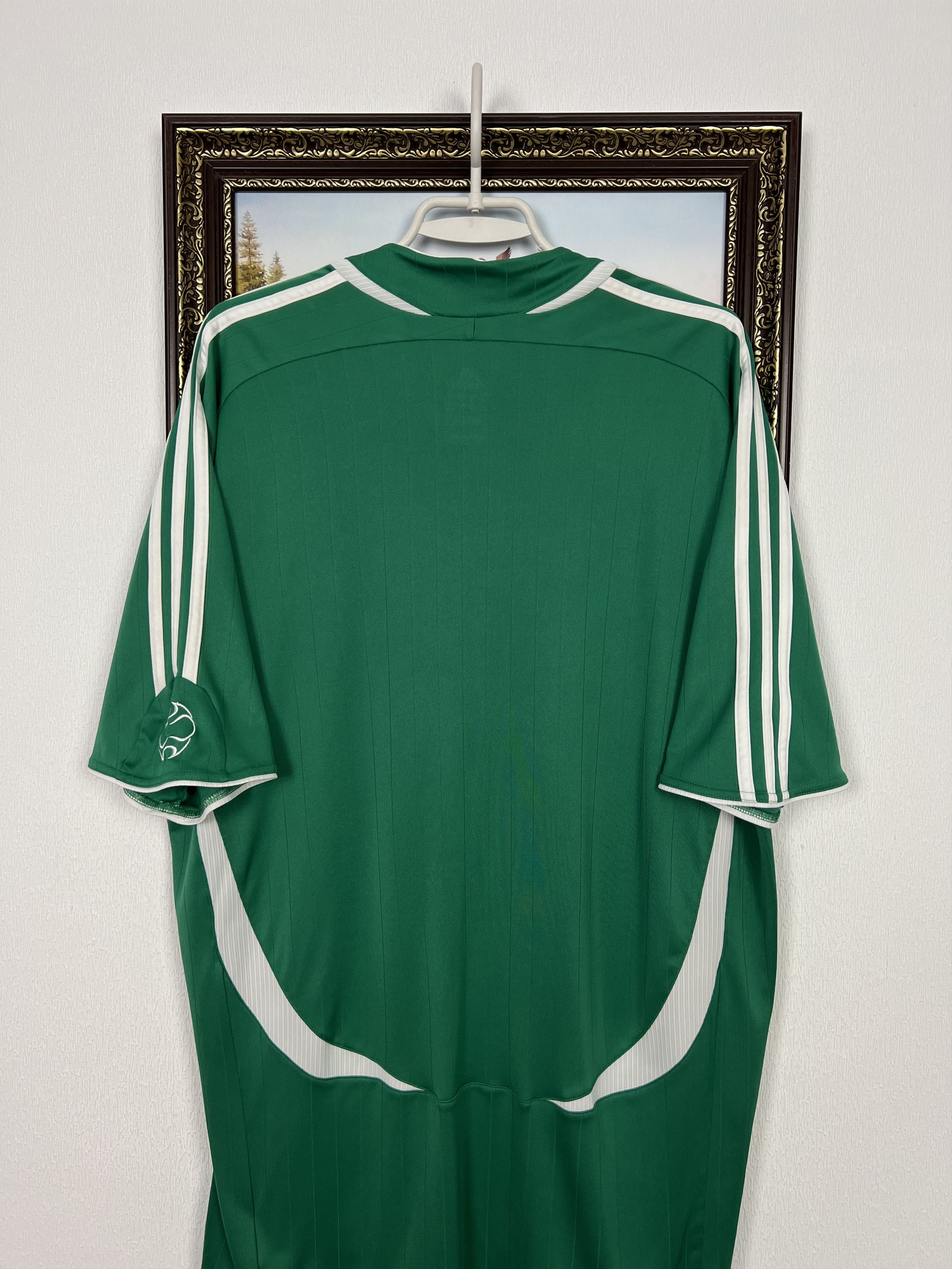 Adidas Nigeria Home football shirt 2005 Soccer Adidas Jersey Size US XXL / EU 58 / 5 - 12 Thumbnail