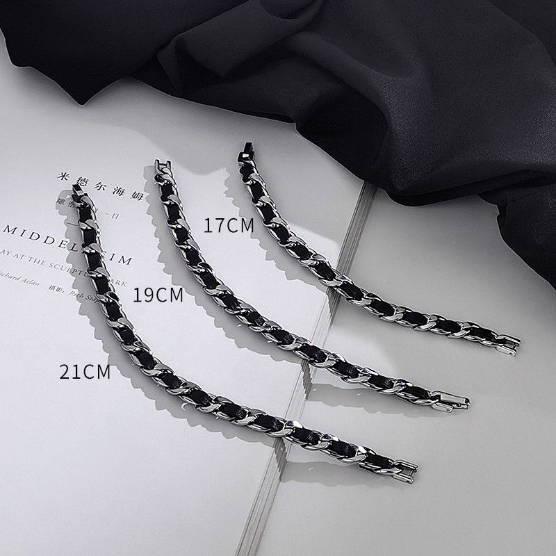 Jewelry Hip-hop Bracelet Y2K Punk Chain Gotch Bracelets Chains Size ONE SIZE - 2 Thumbnail