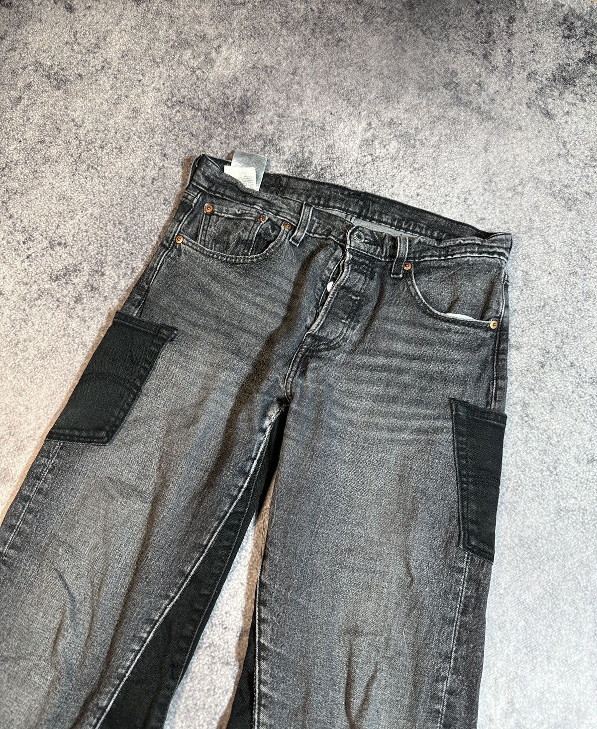 Other Y2K Vintage Levis Custom Baggy Pants Cargo Streetwear Rare L Size US 34 / EU 50 - 4 Thumbnail