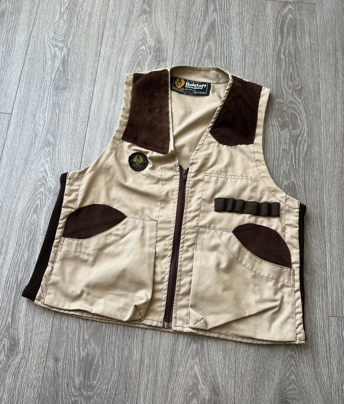 Belstaff × Vintage Vintage Belstaff Vest Size US L / EU 52-54 / 3 - 1 Thumbnail