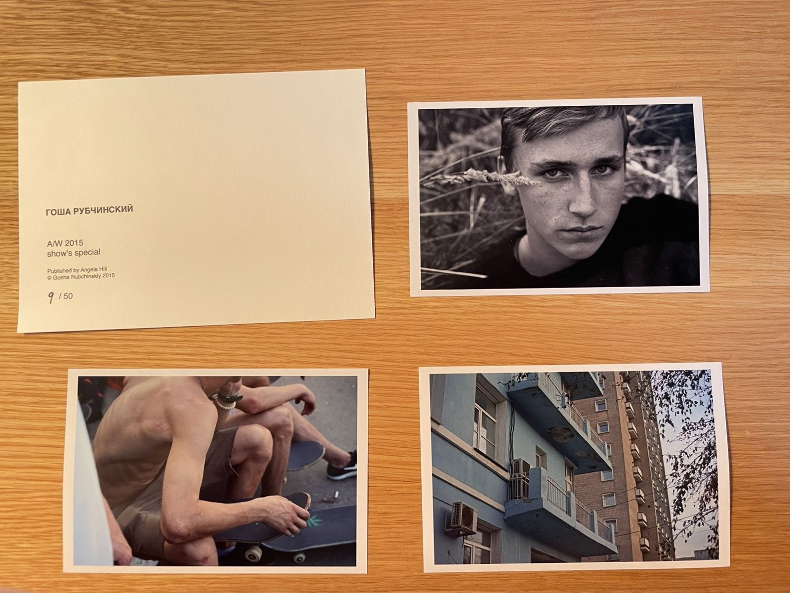 Gosha Rubchinskiy Gosha Rubchinskiy limited edition photo set Size ONE SIZE - 1 Thumbnail