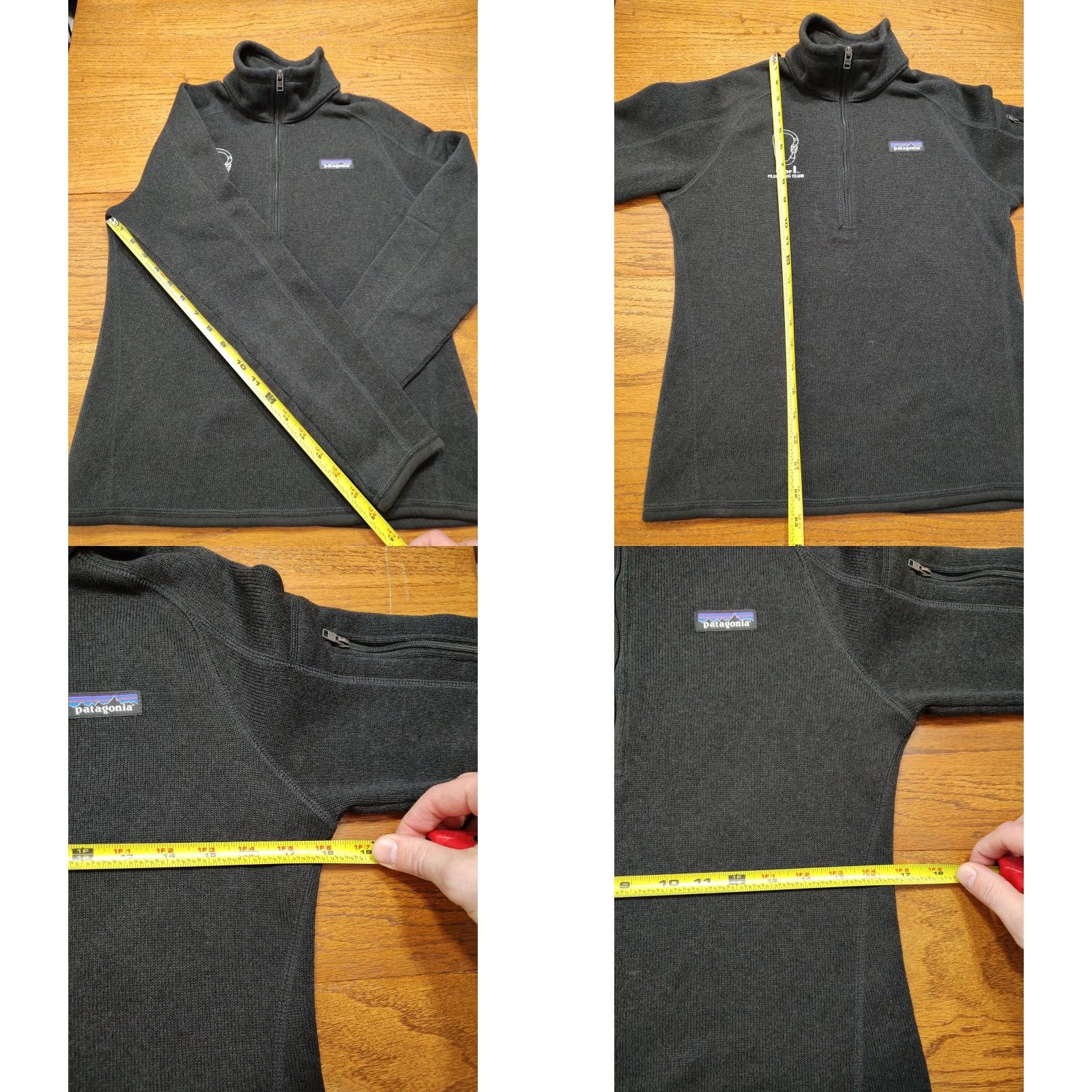 Patagonia Patagonia Jacket Women S 1/4 Zip Fleece Black Better Sweater Outdoor Casual Travel Seasonal Womens Size S / US 4 / IT 40 - 8 Thumbnail