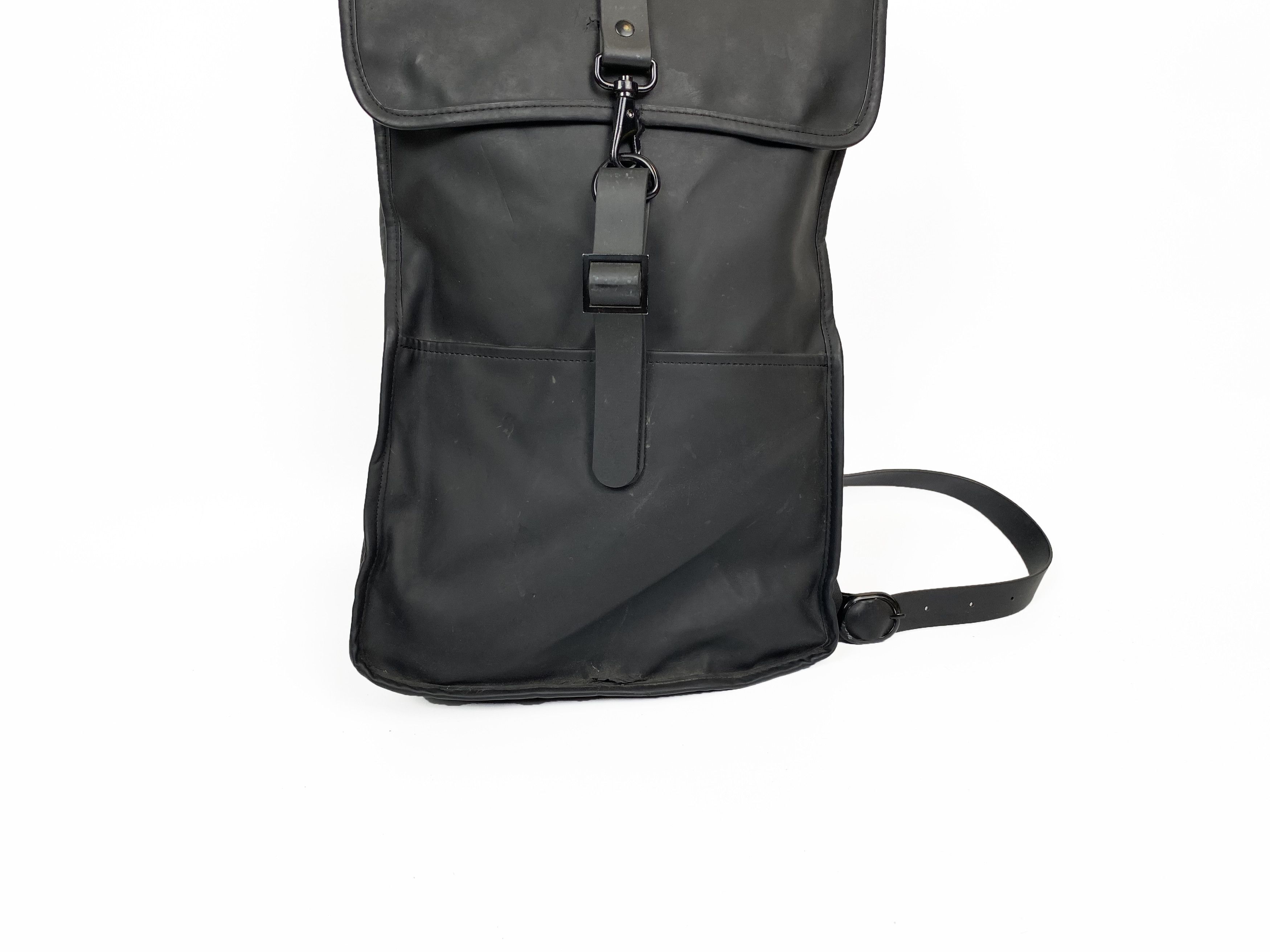 Rains Rains Black Waterproof 13L Backpack Size ONE SIZE - 4 Thumbnail