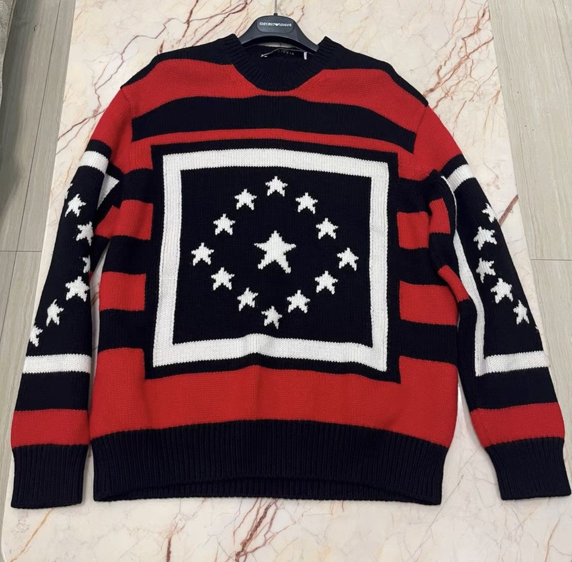 Givenchy Givenchy Striped sweater with star design-JY Size US XS / EU 42 / 0 - 1 Thumbnail