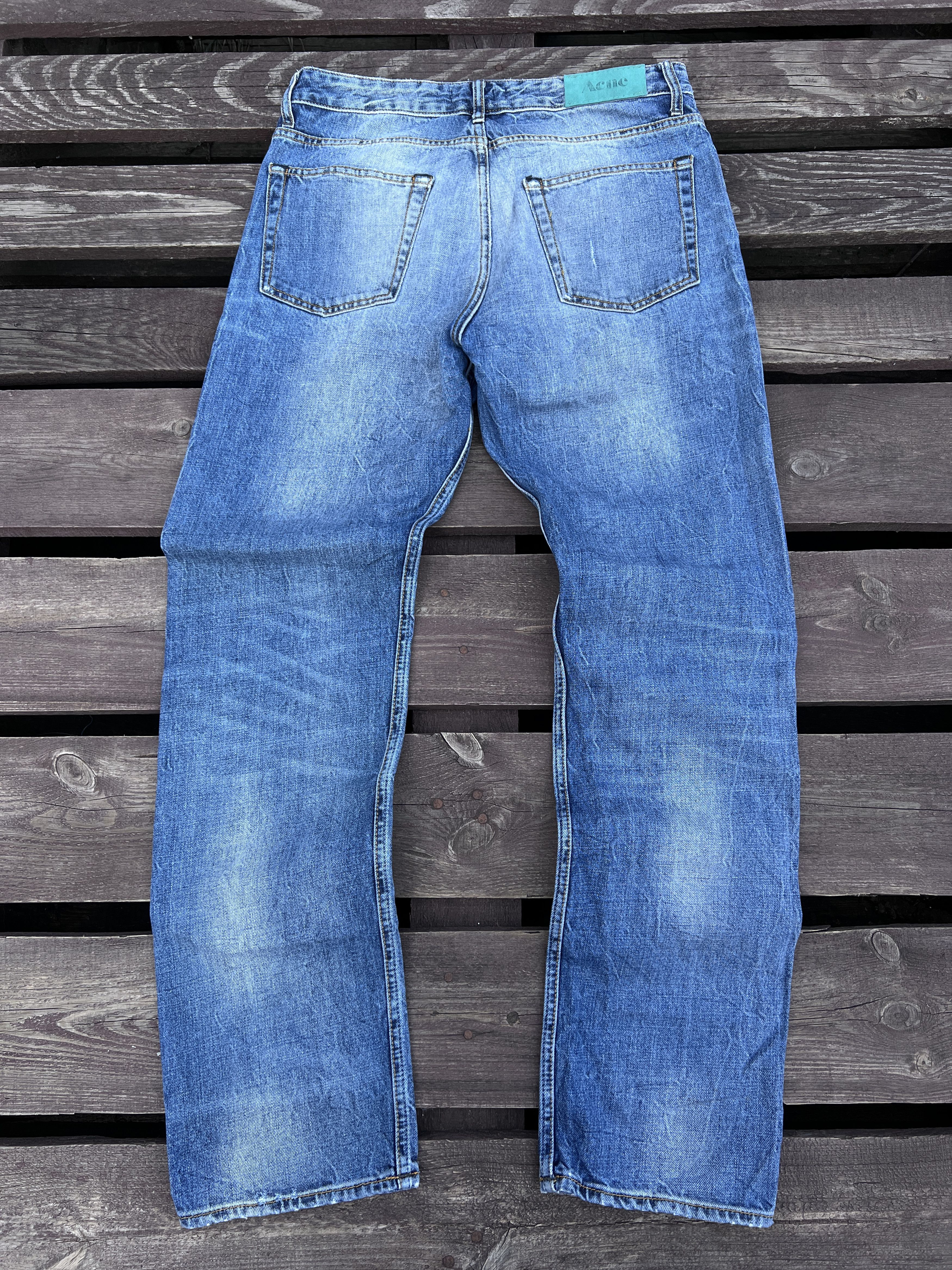 Acne Studios Acne Studios Vintage Generic Girl Distressed Denim Jeans Size 29" - 2 Thumbnail
