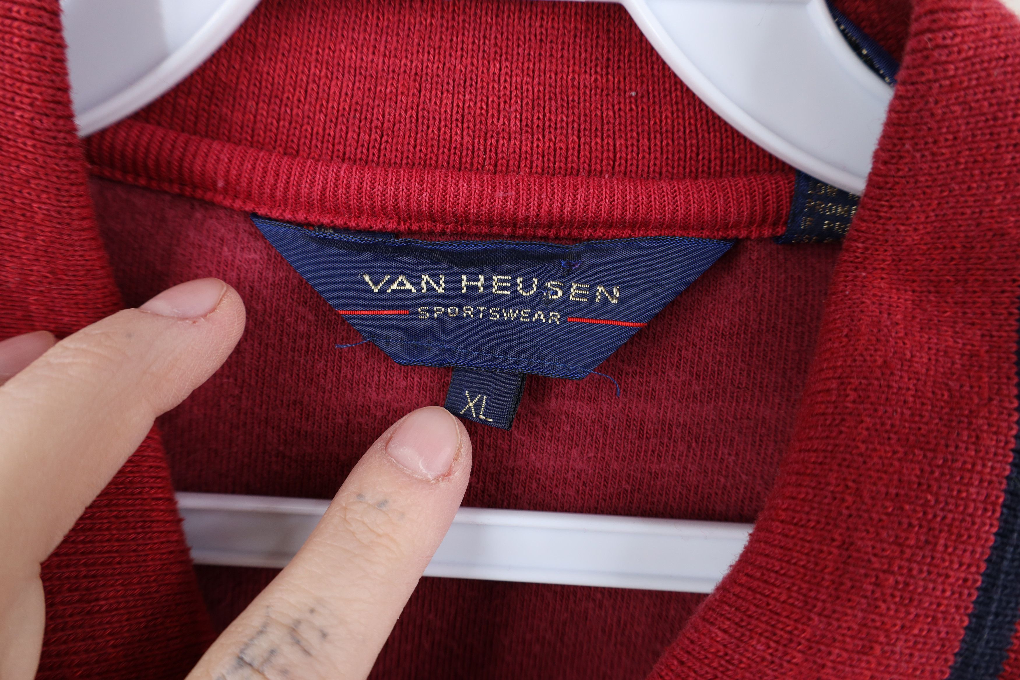 Vintage Vintage 70s Streetwear Collared Pullover Long Sleeve Polo Size US XL / EU 56 / 4 - 7 Thumbnail