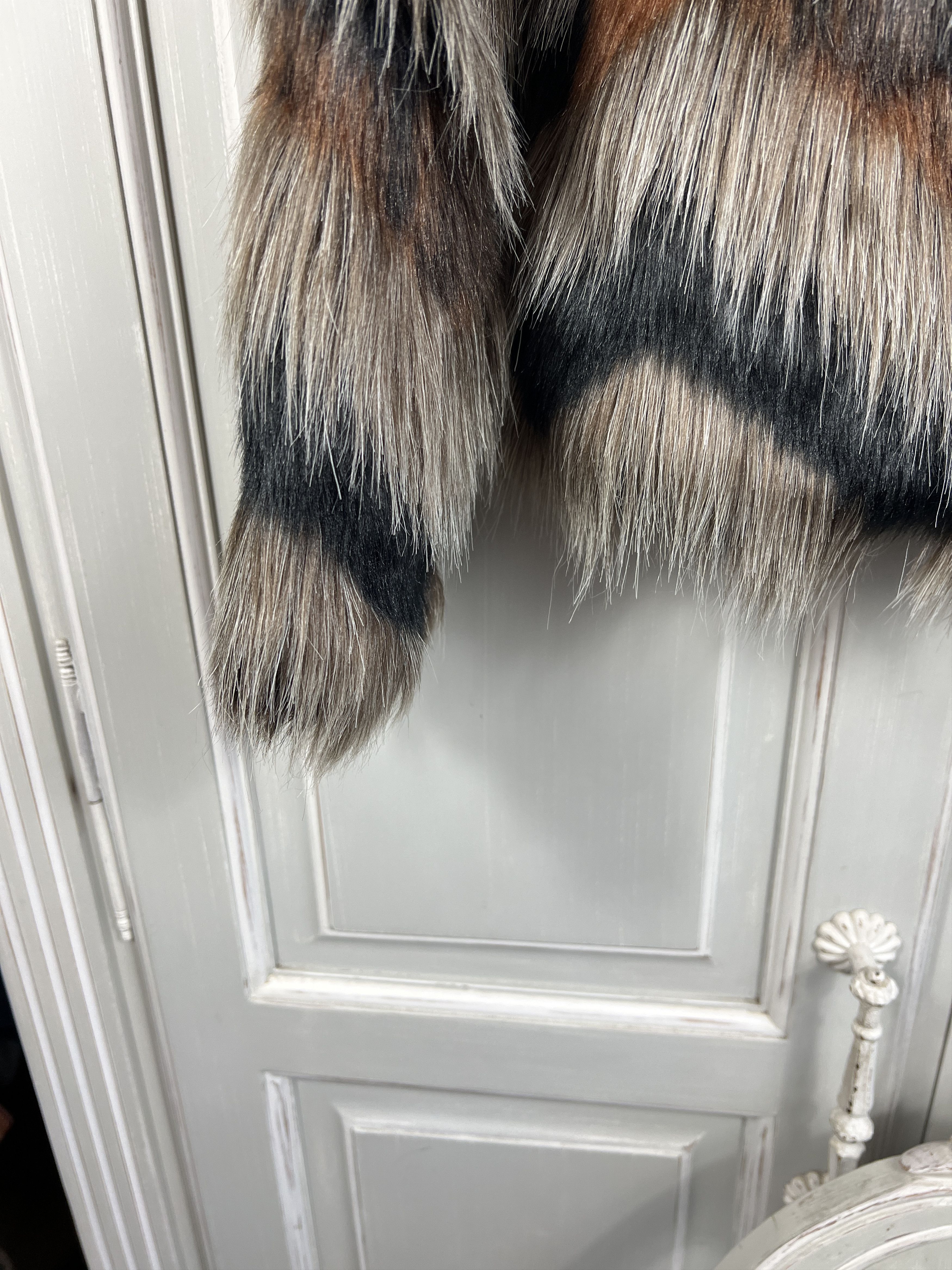 20471120 vintage cropped faux fur coat Size L / US 10 / IT 46 - 2 Thumbnail