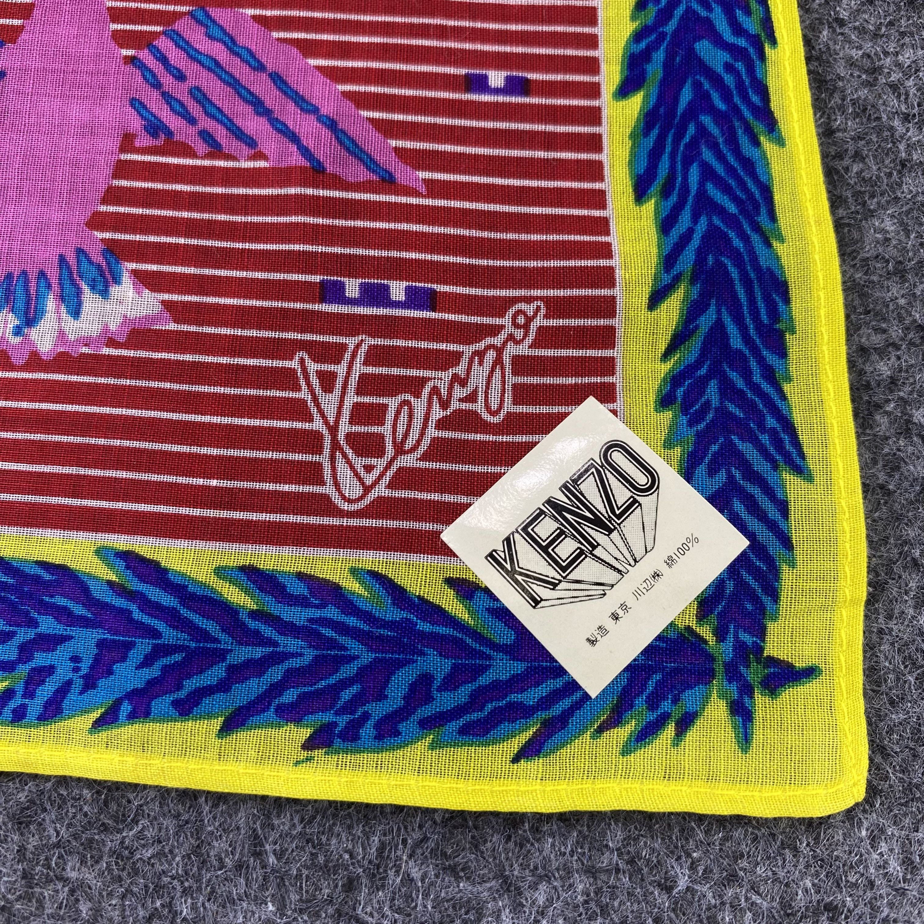 Kenzo Kenzo Handkerchief / Bandana / Neckerchief-B606 Size ONE SIZE - 5 Thumbnail