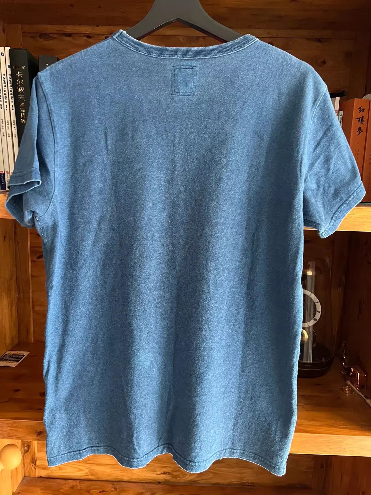 Visvim visvim ICT 2015 Indigo Distressed Tee Size US M / EU 48-50 / 2 - 5 Thumbnail