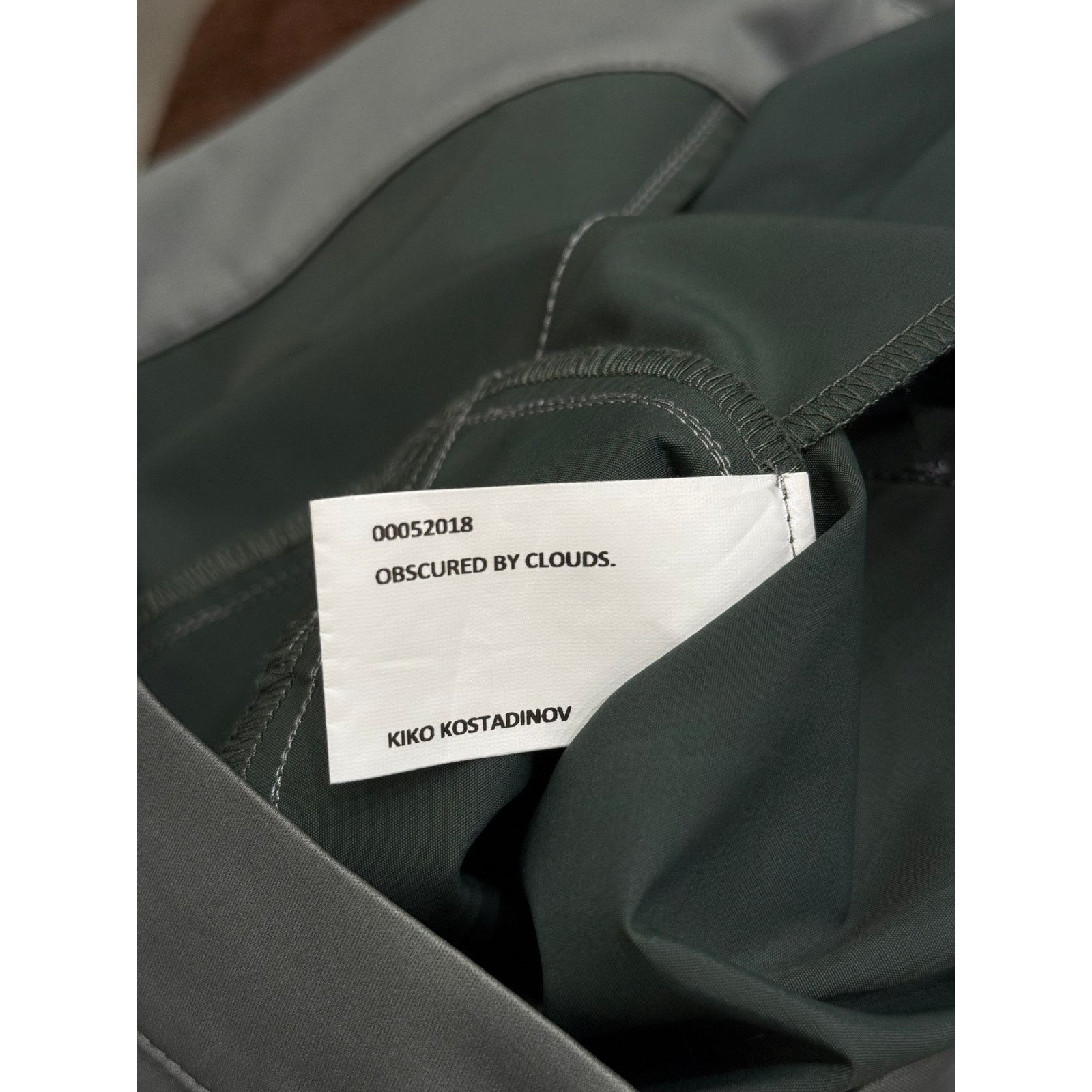 Kiko Kostadinov A/W2018 Kiko Kostadinov Gaetan contrast strap runway pants Size US 34 / EU 50 - 9 Thumbnail