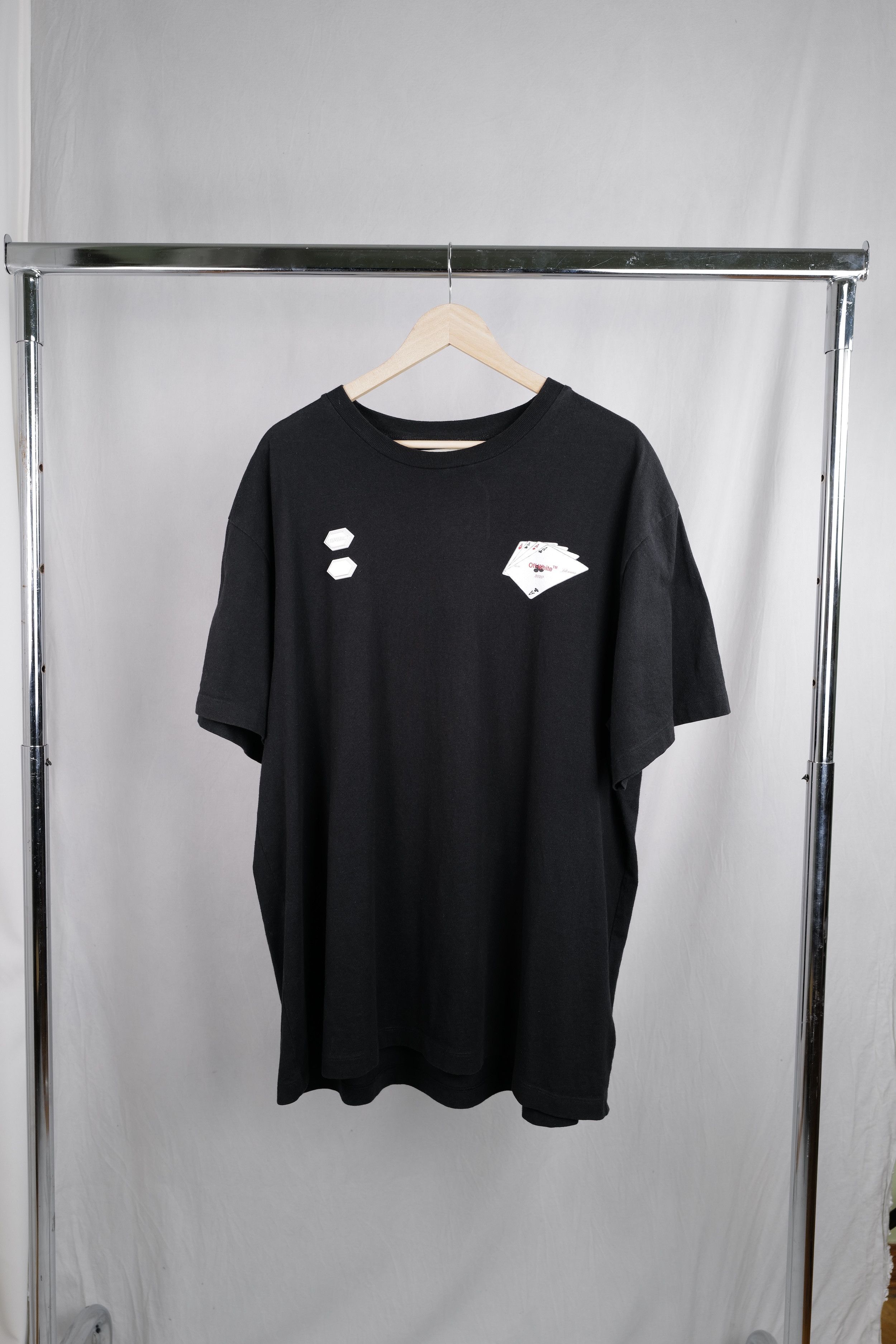 Off-White OFF-WHITE CARDS T-SHIRT Size US M / EU 48-50 / 2 - 2 Thumbnail