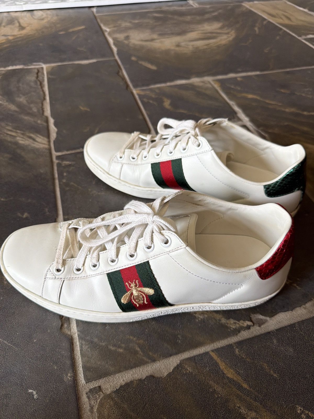 Gucci Gucci Women’s Sneakers Butterfly Size 8 Size US 8 / IT 38 - 3 Thumbnail