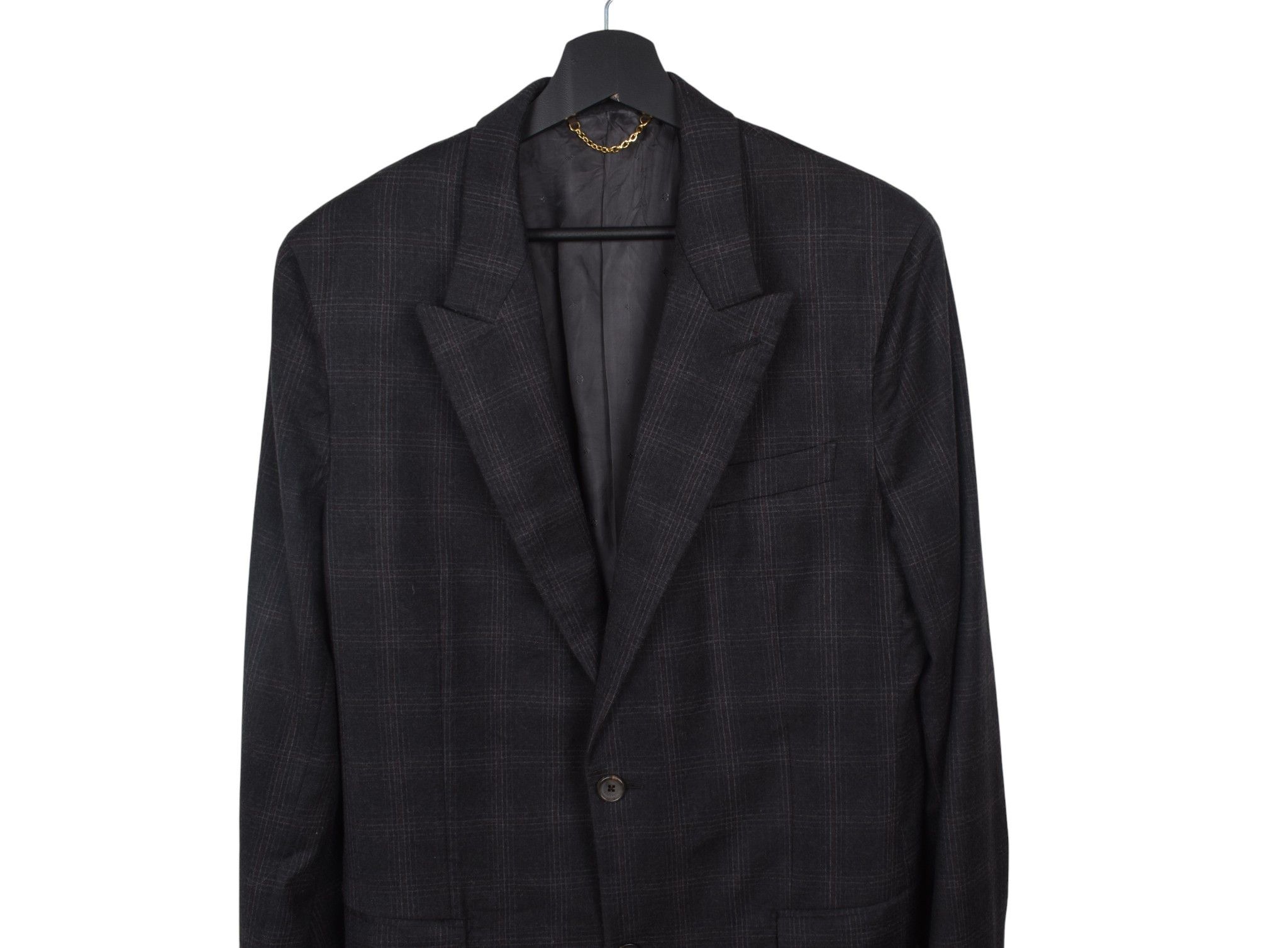 Louis Vuitton Louis Vuitton Men Jacket Suite Checked IT52-Large, S1621 Size US L / EU 52-54 / 3 - 2 Thumbnail