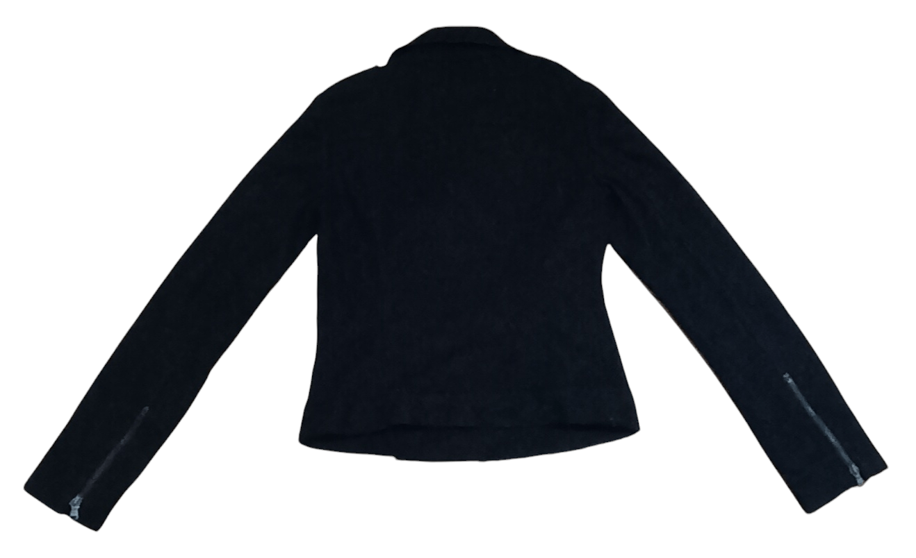 Japanese Brand SISLEY FLEECE ASYMMETRICAL FLEECE JACKET Size M / US 6-8 / IT 42-44 - 7 Thumbnail