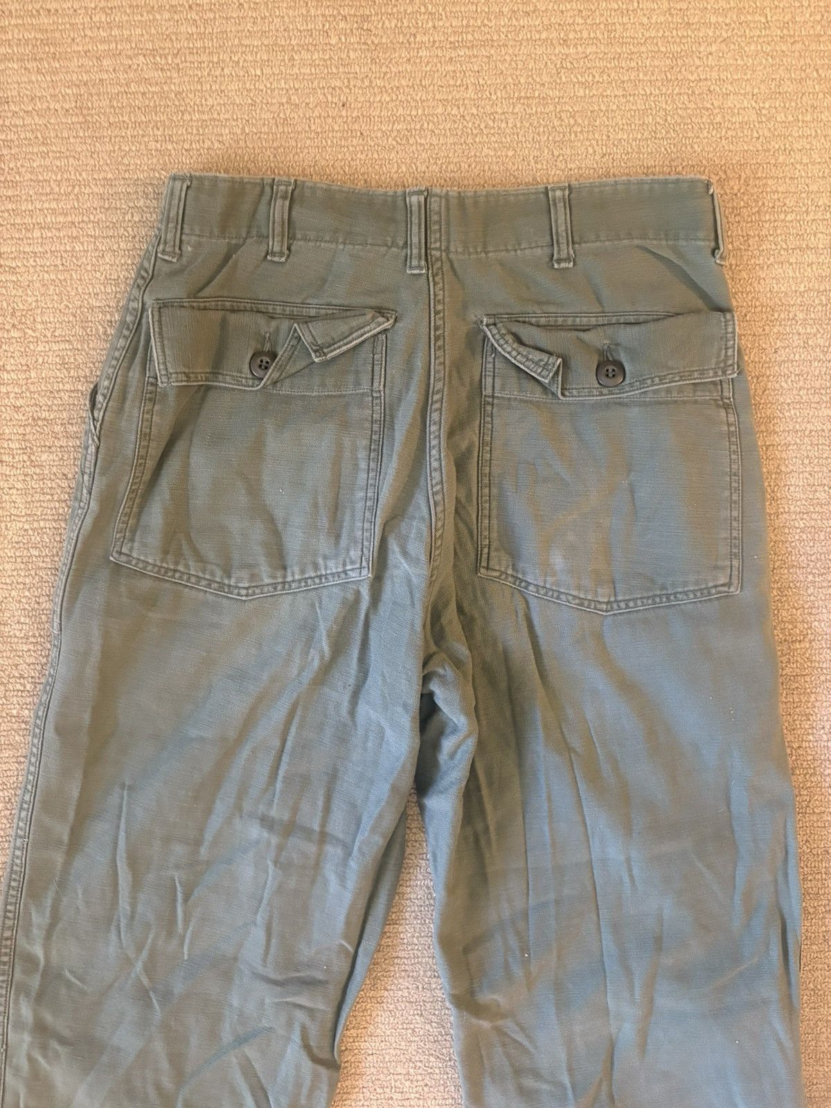 Vintage Vintage OG-107 Olive Army Pants USA 80s Military Size 32 Size US 32 / EU 48 - 6 Thumbnail
