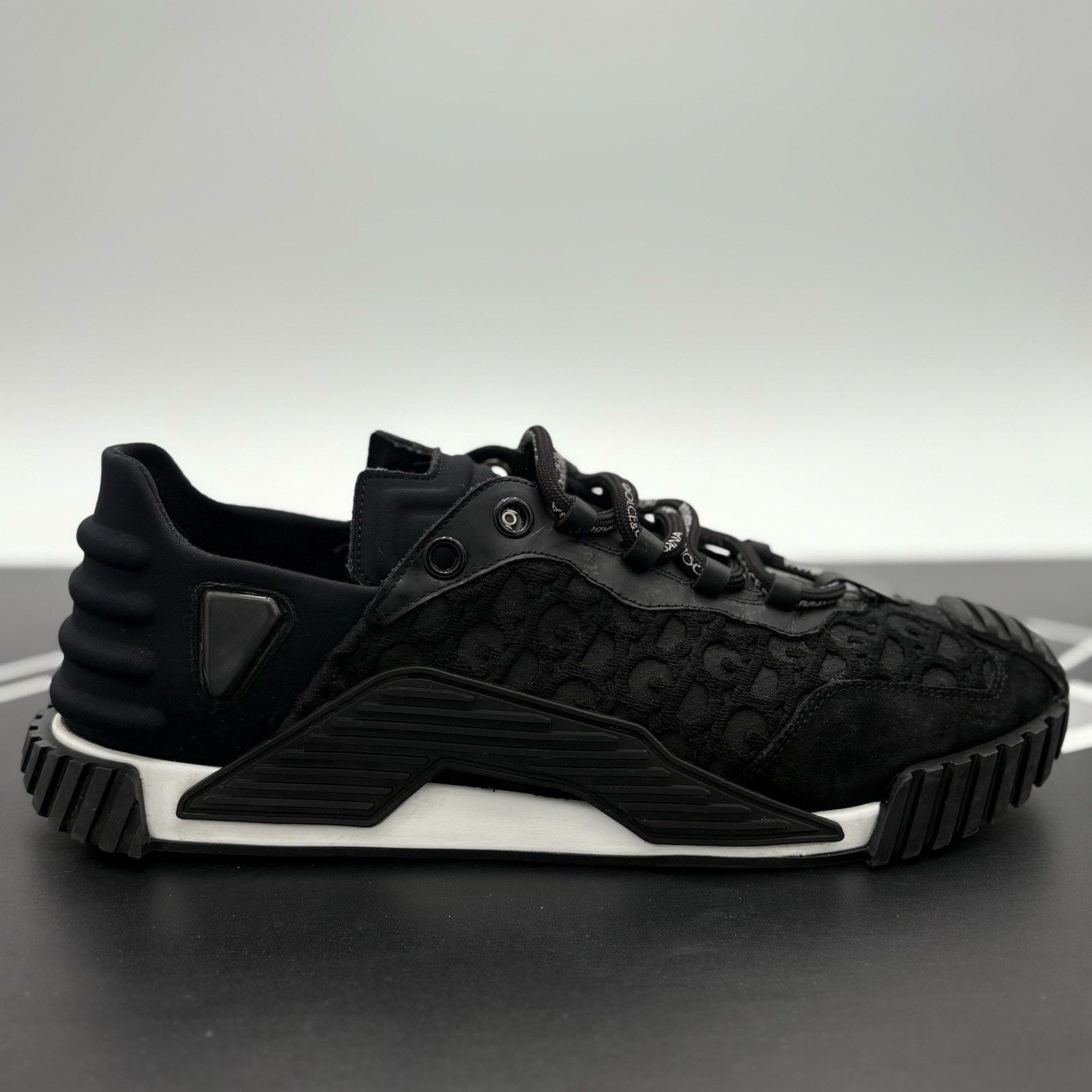 Dolce & Gabbana Dolce & Gabbana NS1 Low Top ' Black White ' | GREAT COND! Size US 11 / EU 44 - 2 Thumbnail