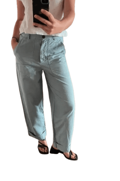 Dries Van Noten Dries Van Noten Pants Cargo Straight Baggy Work EX0156 Size 25" / US 0 / IT 36 - 1 Thumbnail