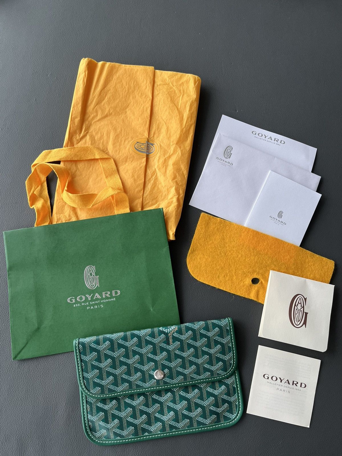 Goyard Goyard Limited Edition XL Clutch Pouch Brand New Super Rare Size ONE SIZE - 10 Thumbnail